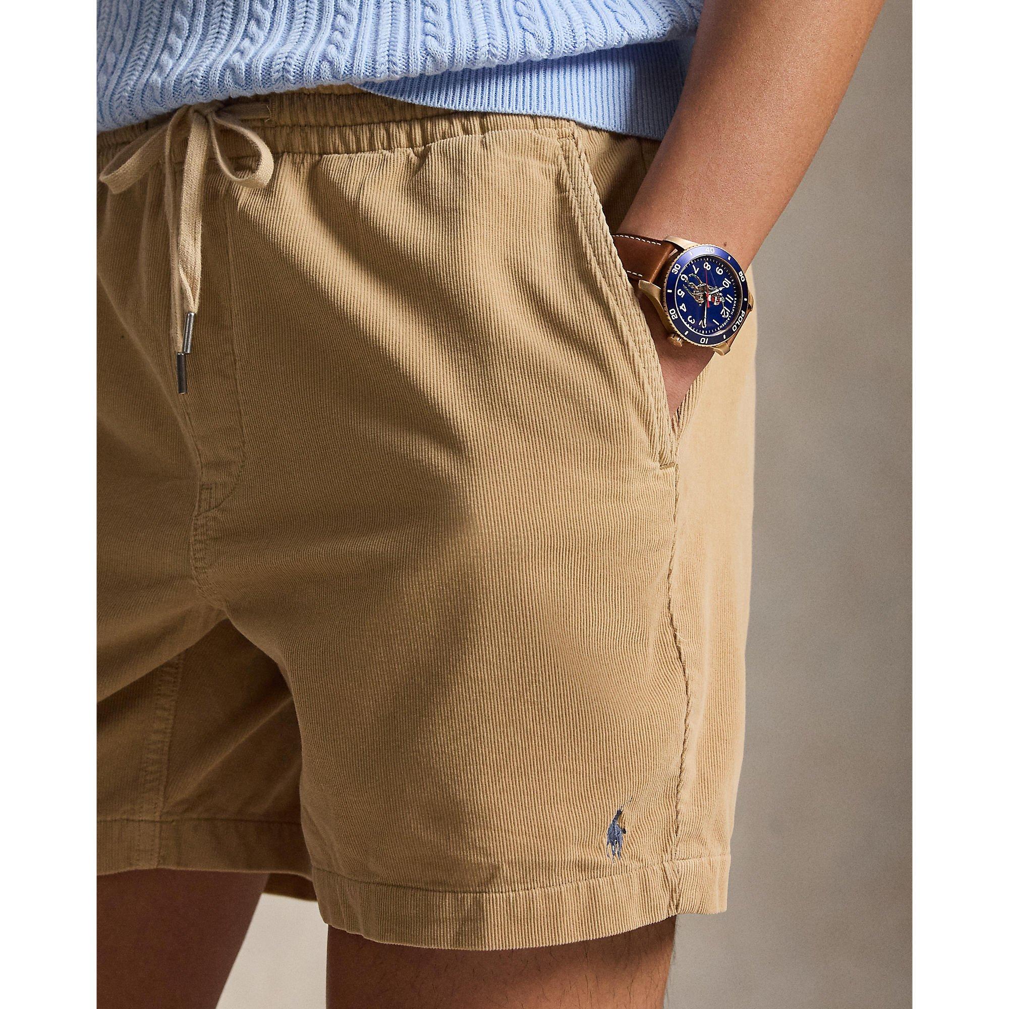 Vintage Khaki - Polo Ralph Lauren - Prepster Corduroy Shorts - 4