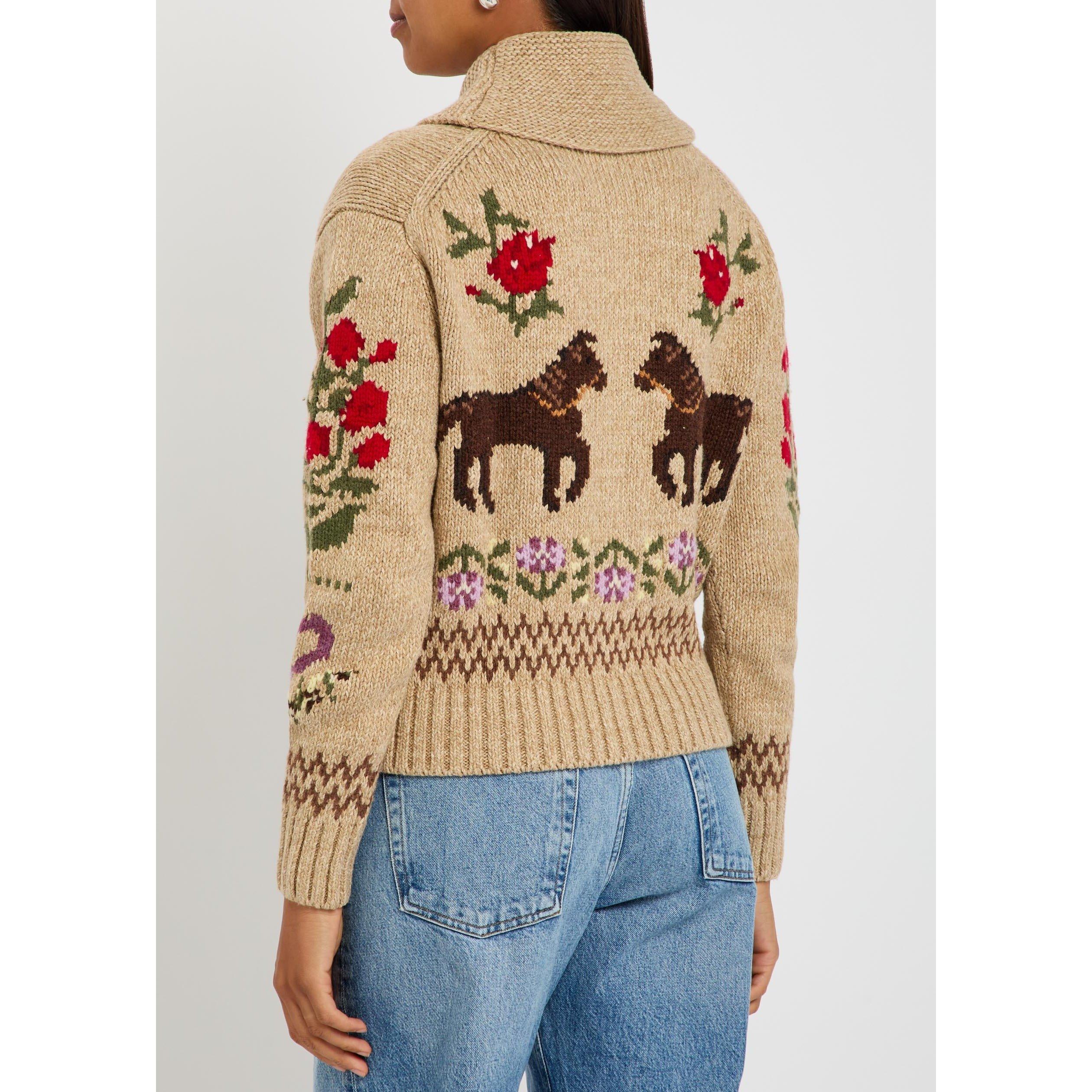 BEIGE AND OTHER - Polo Ralph Lauren - SWEATER-CARDIGAN - 3