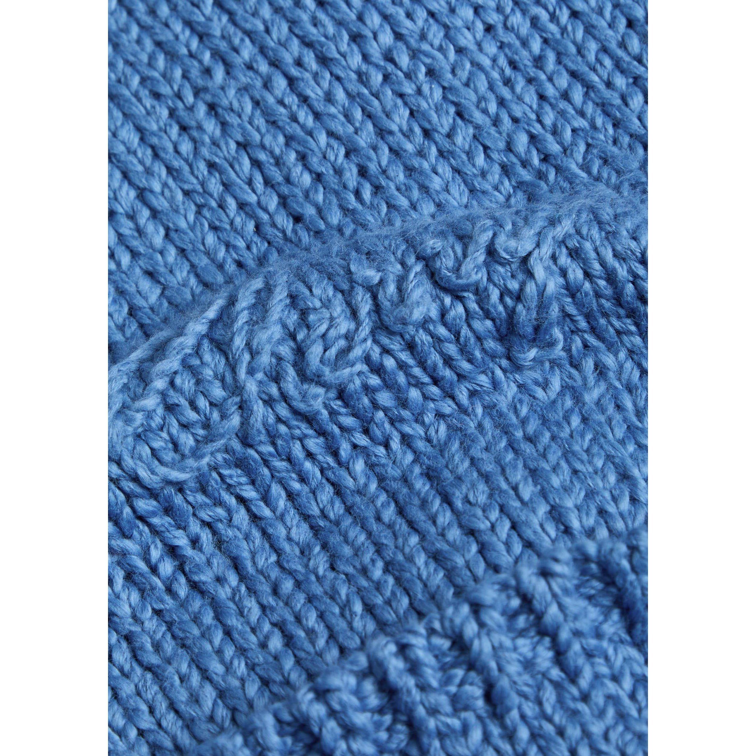 BLUE - Cherry LA - CH 5 STAR COTTON ZIP JACKET - 4