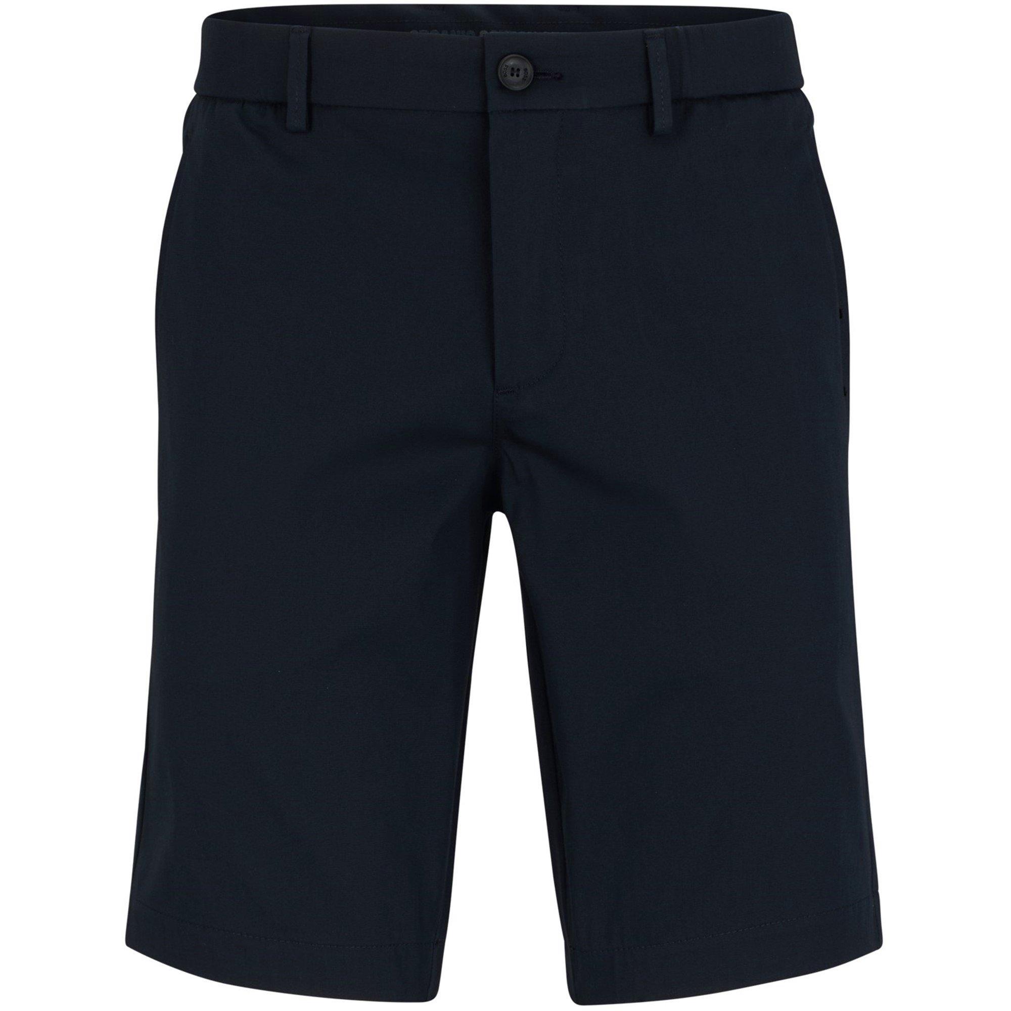 Dark Blue 402 - Boss - Men's S-Liem Knee Length Cotton Blend Shorts - 5