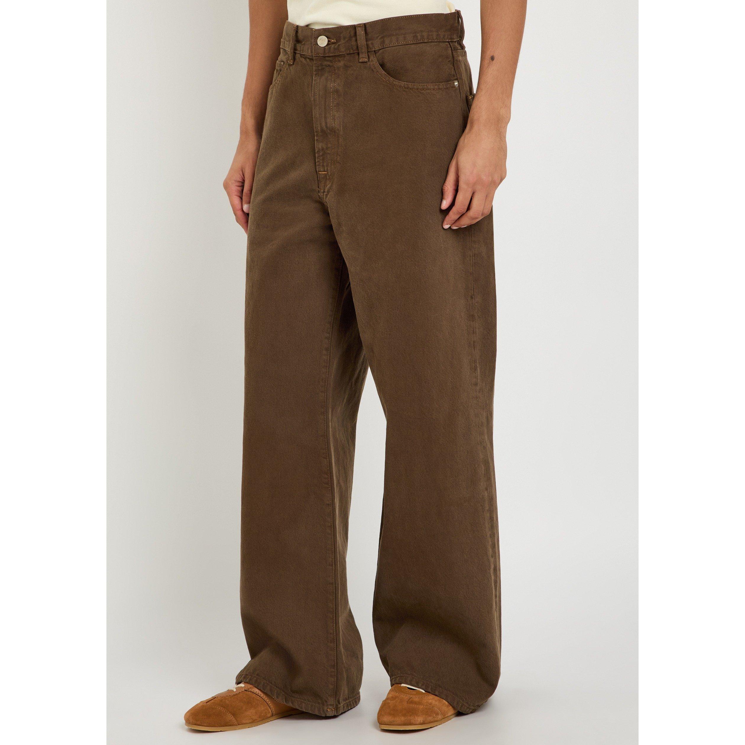 BROWN - The Elder Statesman - TES HUNTER DENIM JEAN - 2