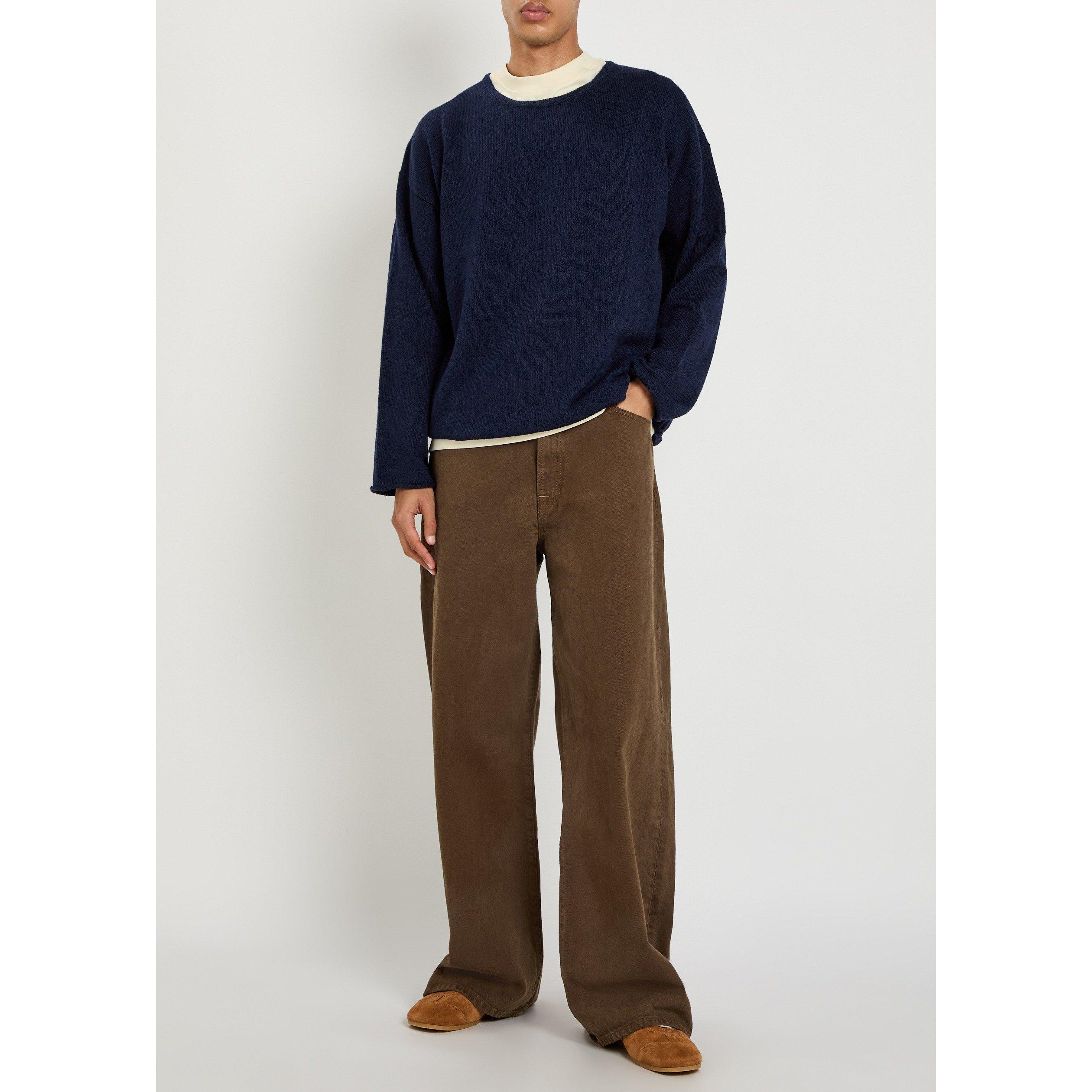 BROWN - The Elder Statesman - TES HUNTER DENIM JEAN - 5