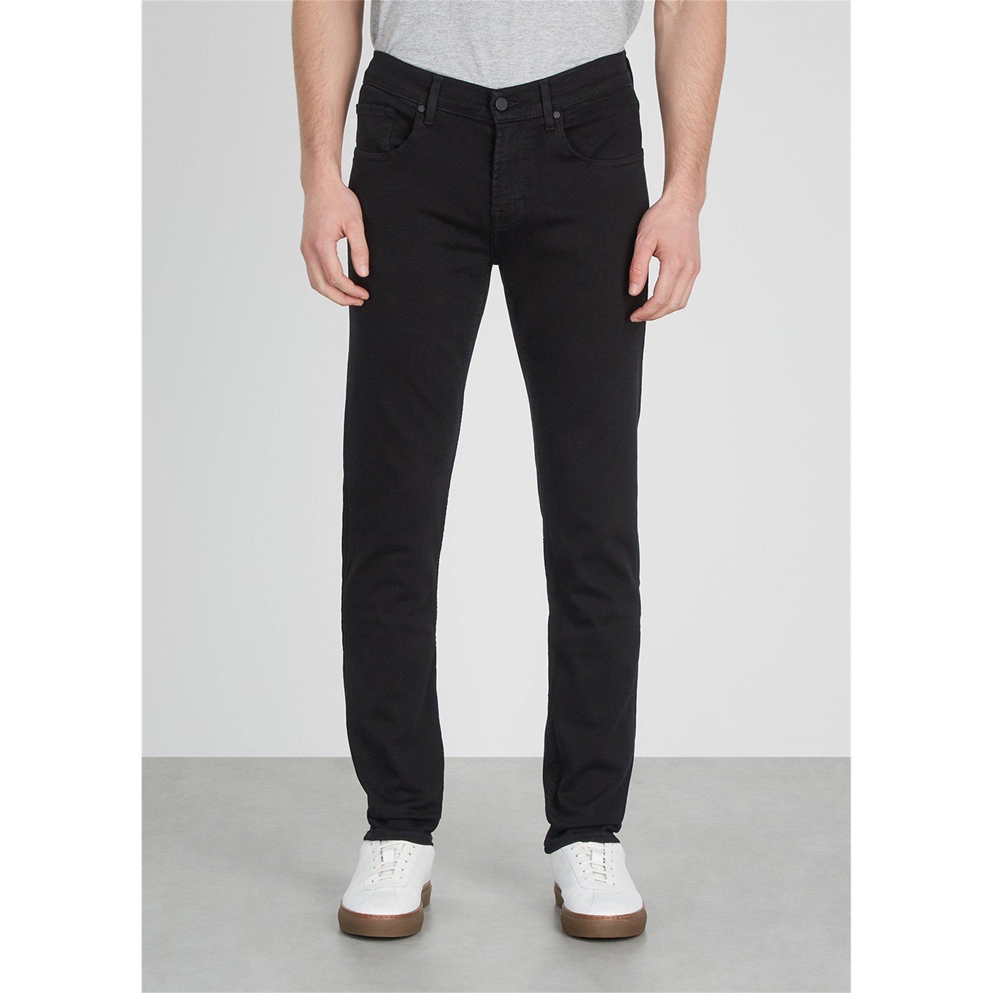 BLACK - 7 For All Mankind - 7FAM JN SLIMMYTAP LUXPP BLACK - 2