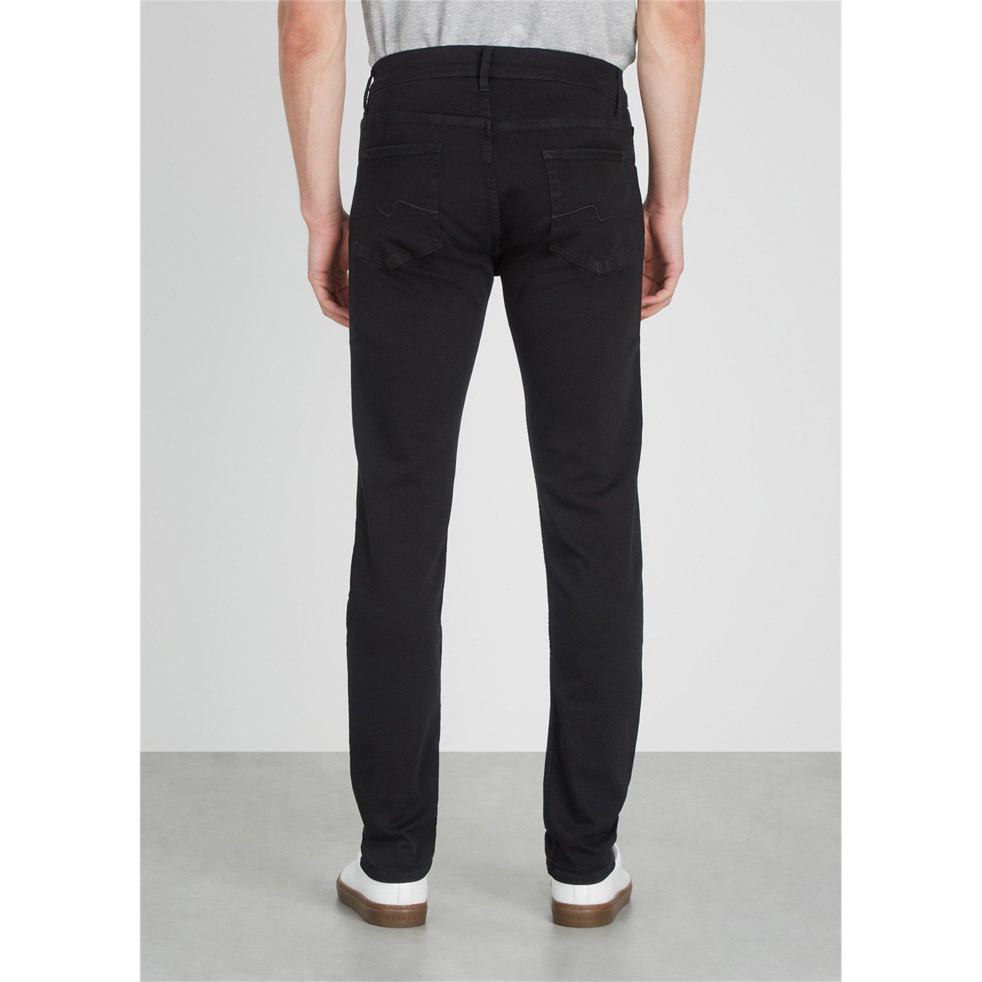BLACK - 7 For All Mankind - 7FAM JN SLIMMYTAP LUXPP BLACK - 3