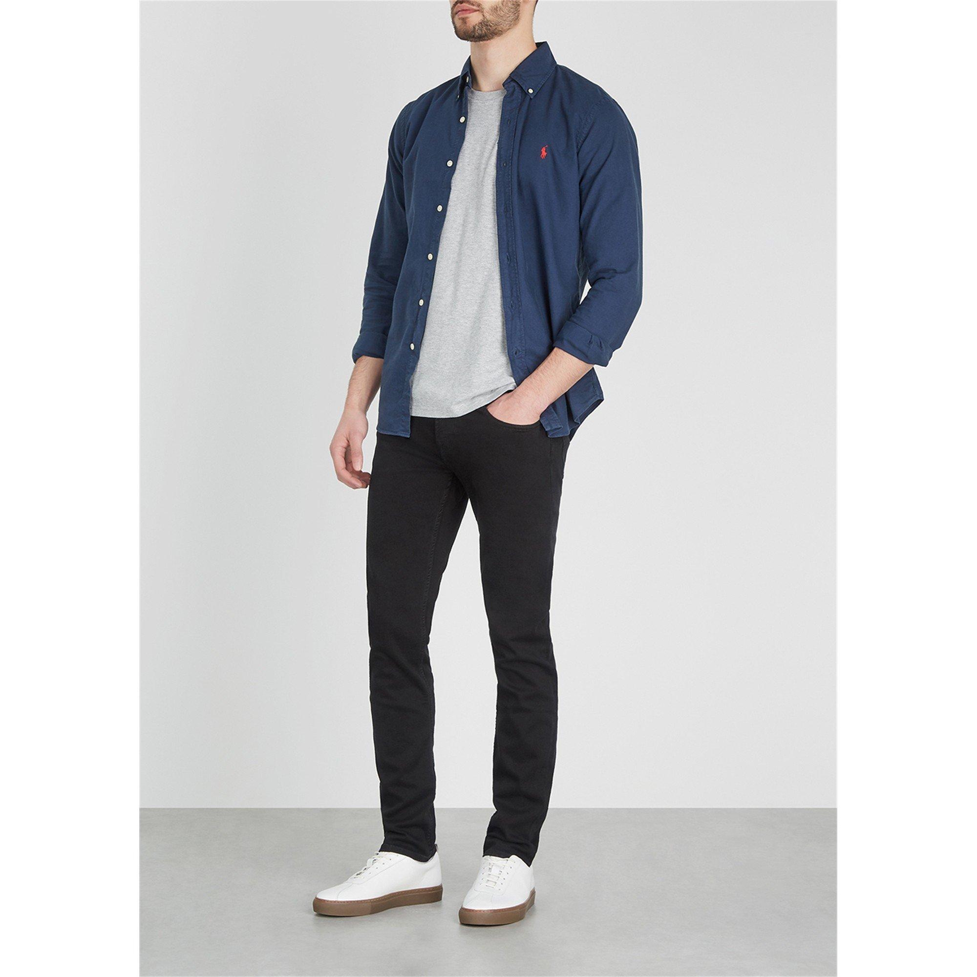 BLACK - 7 For All Mankind - 7FAM JN SLIMMYTAP LUXPP BLACK - 5