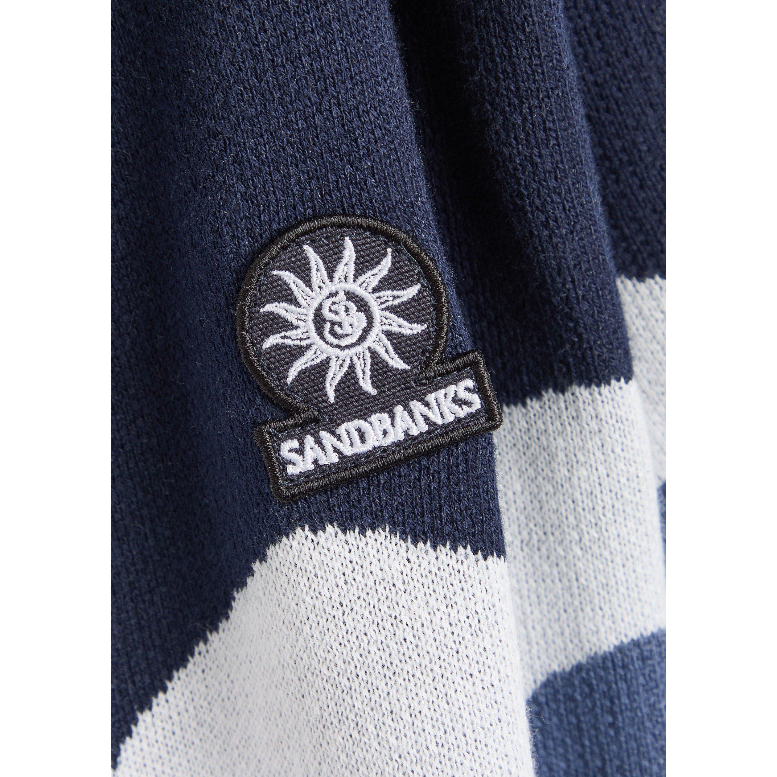 BLUE AND OTHER - Sandbanks - SB KNIT SHRT SS GRADIENT STRPE - 4