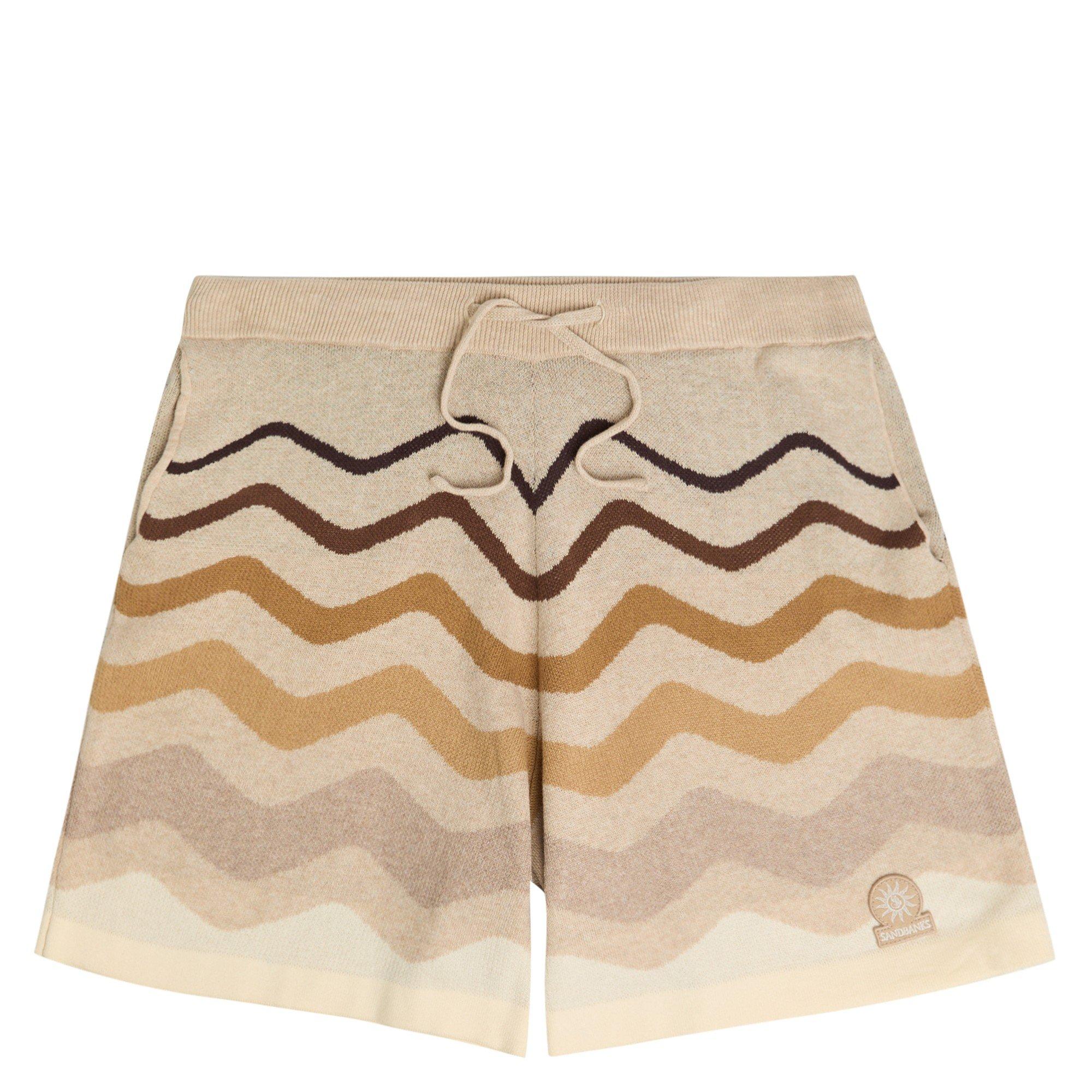 BEIGE AND OTHER - Sandbanks - SB SHRTS KNIT GRADIENT STRPE