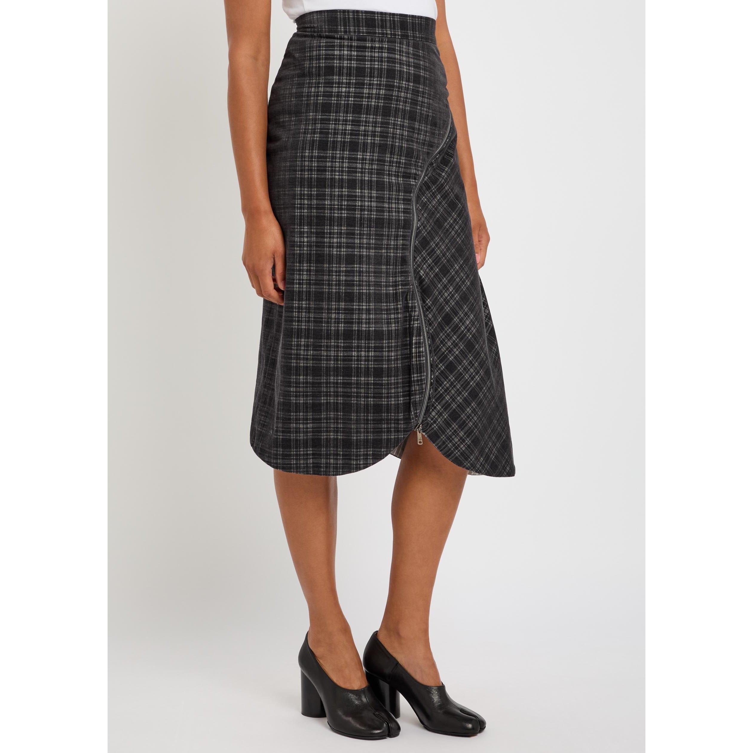 GREY AND OTHER - Vivienne Westwood - Women's Aperitive Cotton Midi Skirt - 2