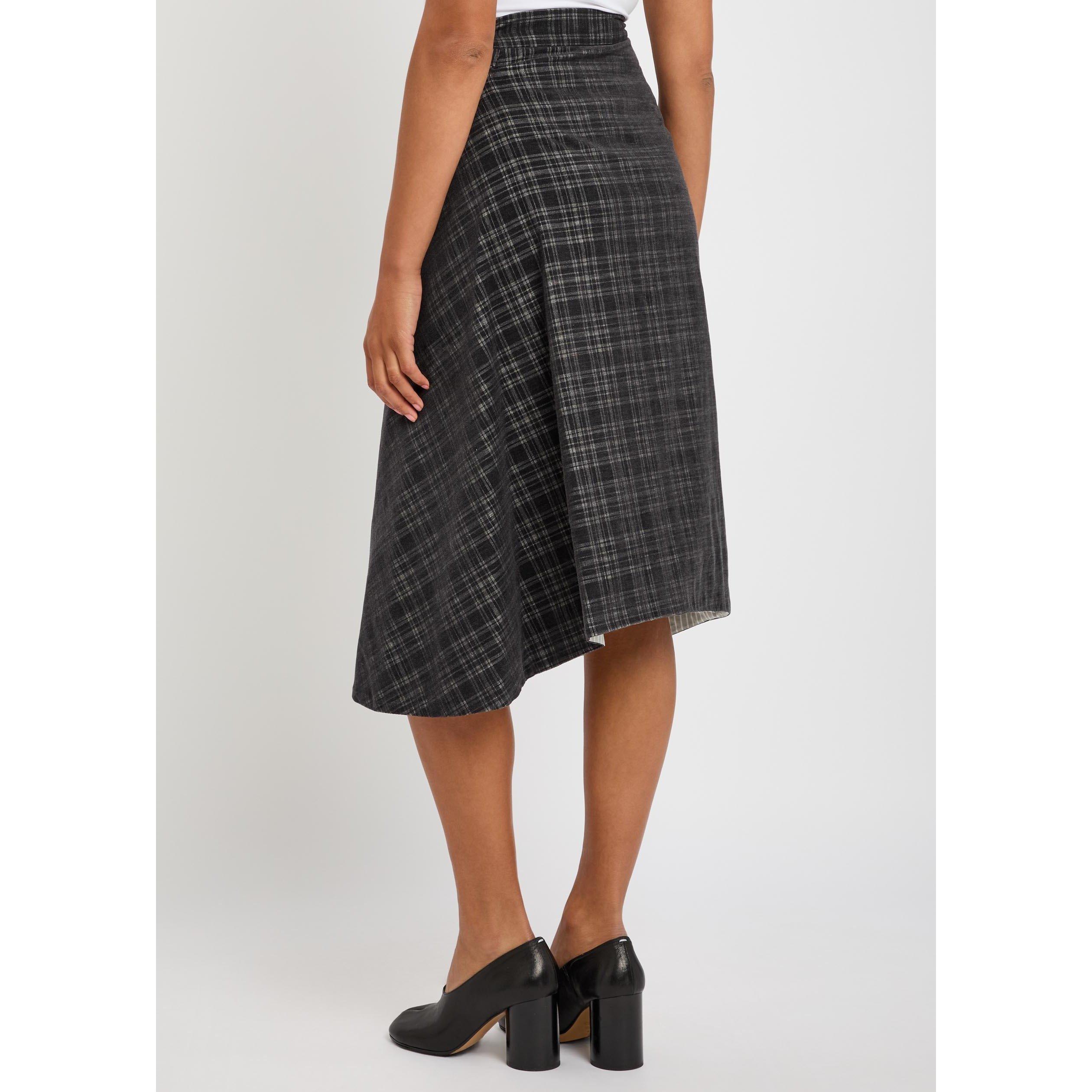 GREY AND OTHER - Vivienne Westwood - Women's Aperitive Cotton Midi Skirt - 3