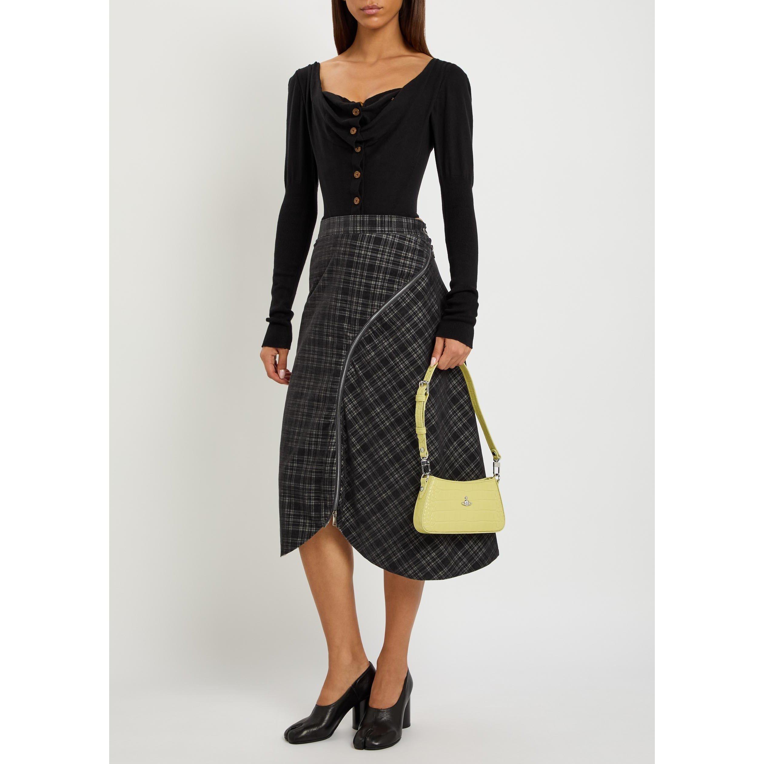 BLACK - Vivienne Westwood - Women's Bea Wool Corset Cardigan - 5