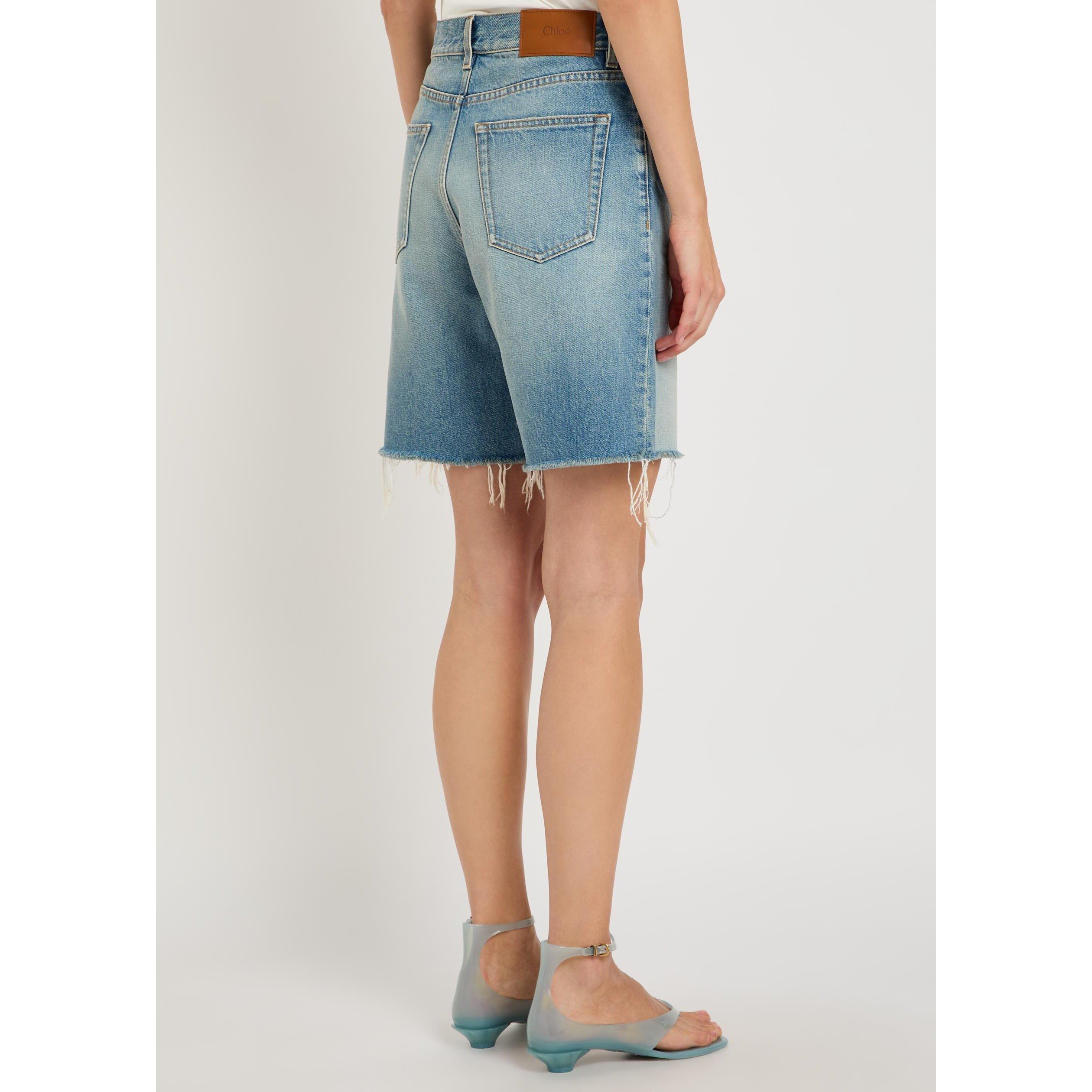 DENIM - Chloe - Women's Cotton Denim Shorts - 3
