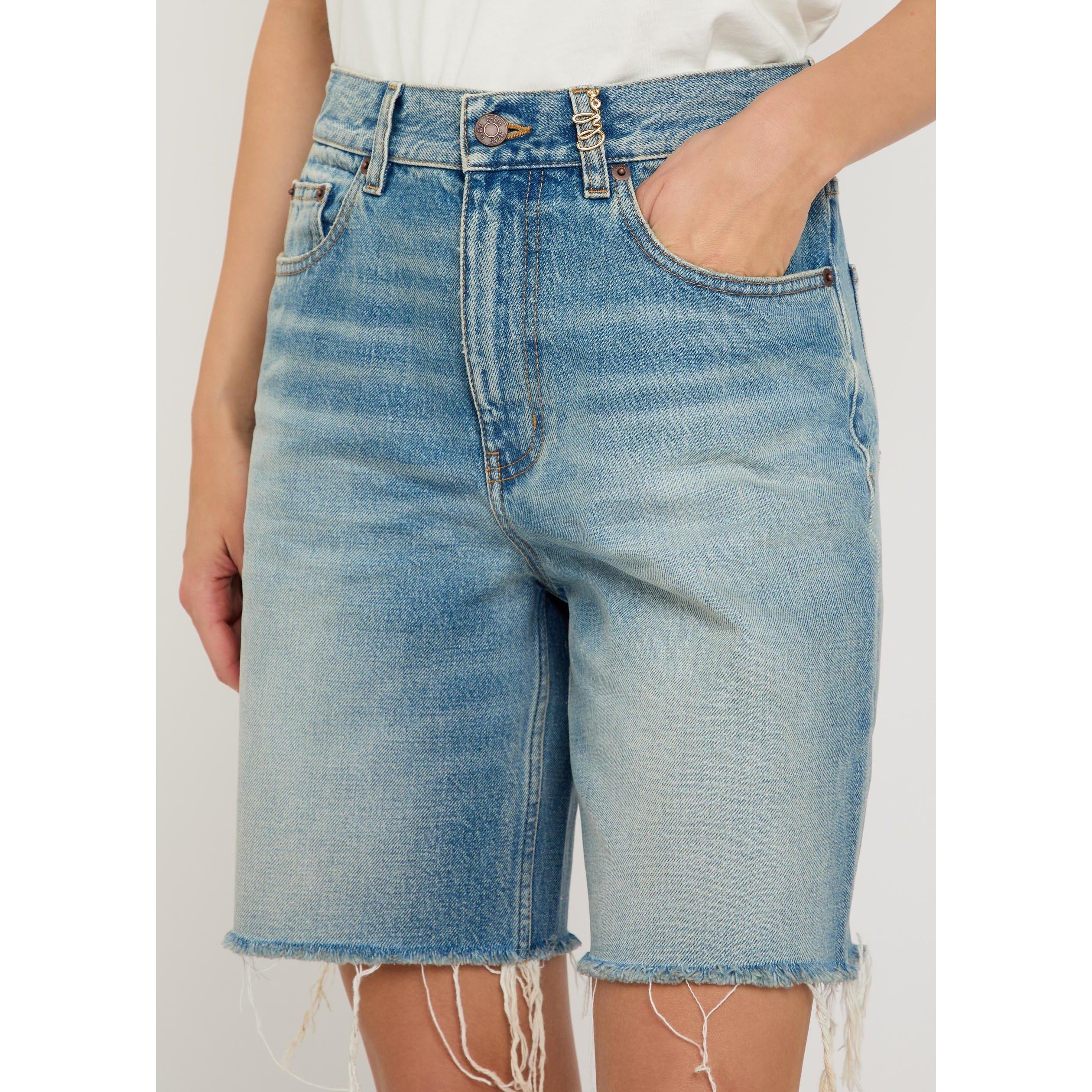 DENIM - Chloe - Women's Cotton Denim Shorts - 4