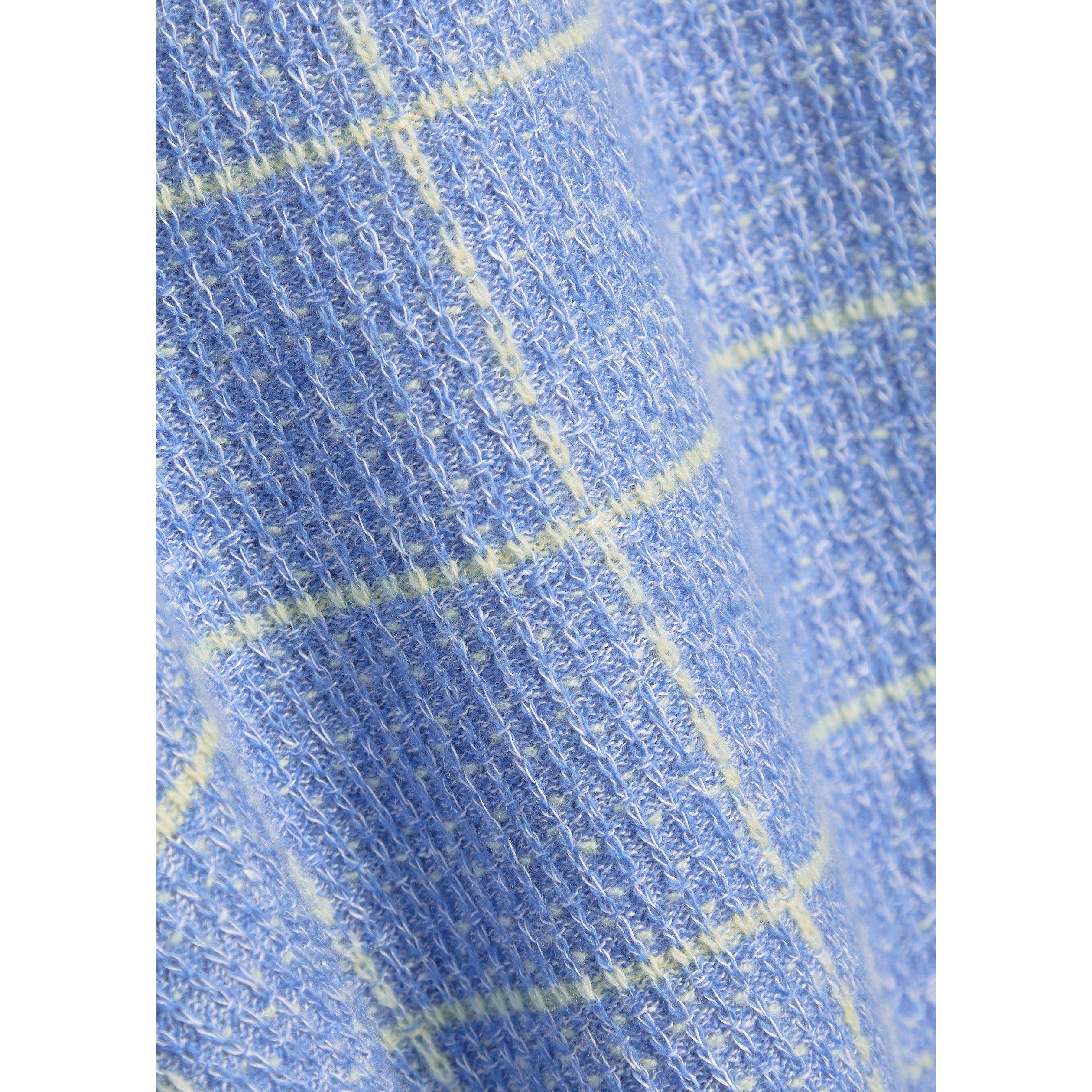 LIGHT BLUE - Guest in Residence - PLAID SHORT - 4