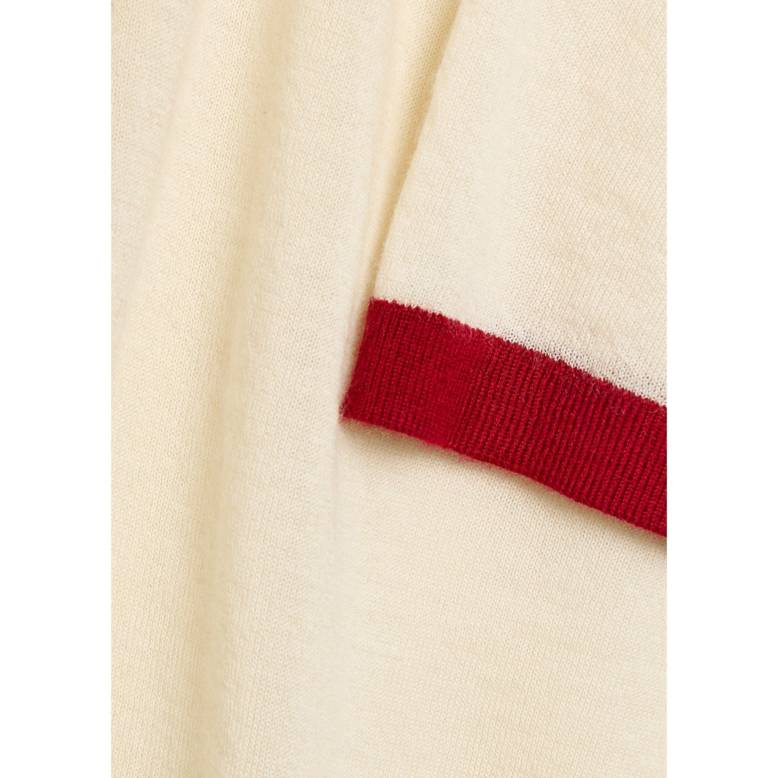 CREAM - Guest in Residence - Women's Airy Ringer Cashmere Slim-Fit Knitted T-Shirt - 4