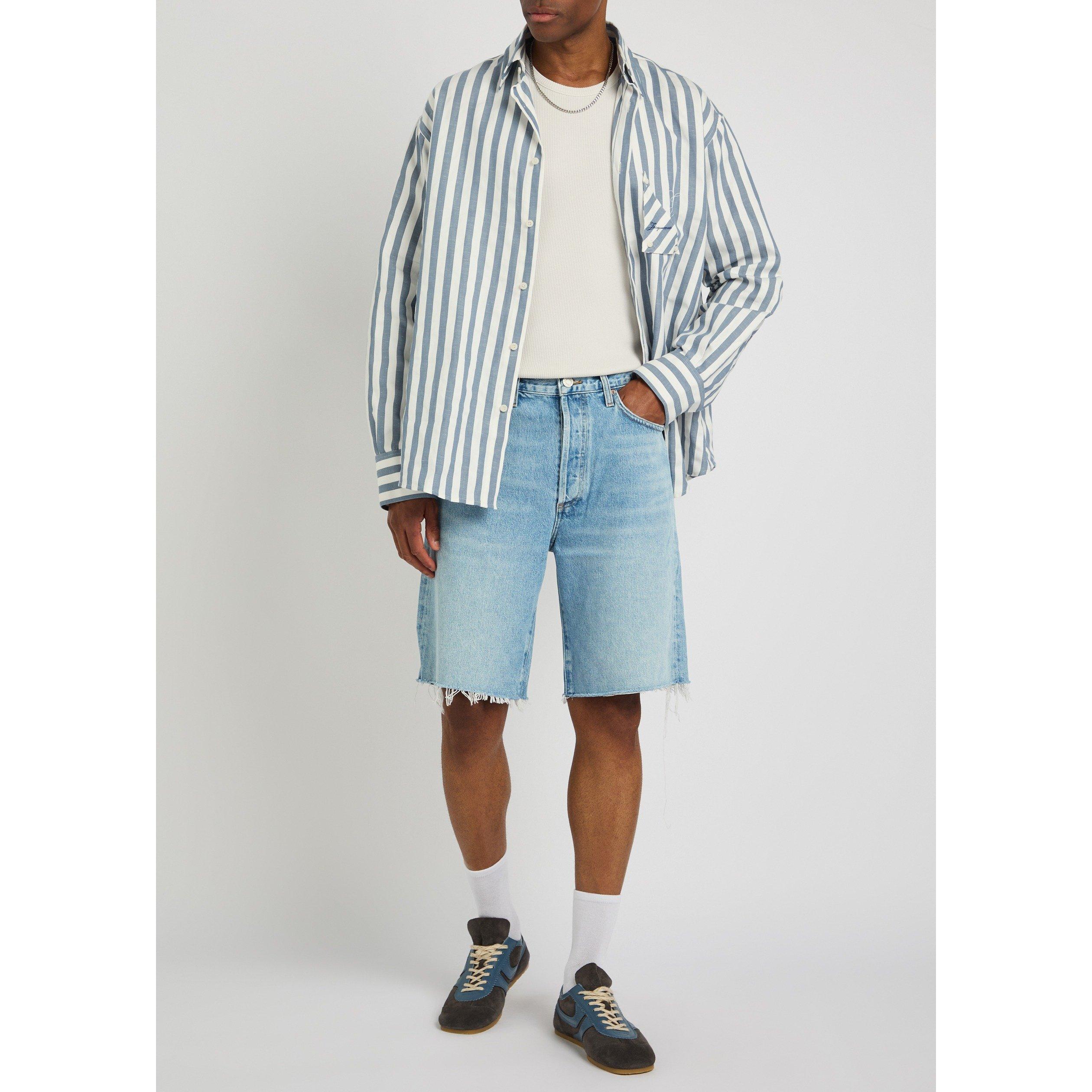 LIGHT BLUE - Agolde - AGOLDE ANSON  DENIM SHORTS - 5