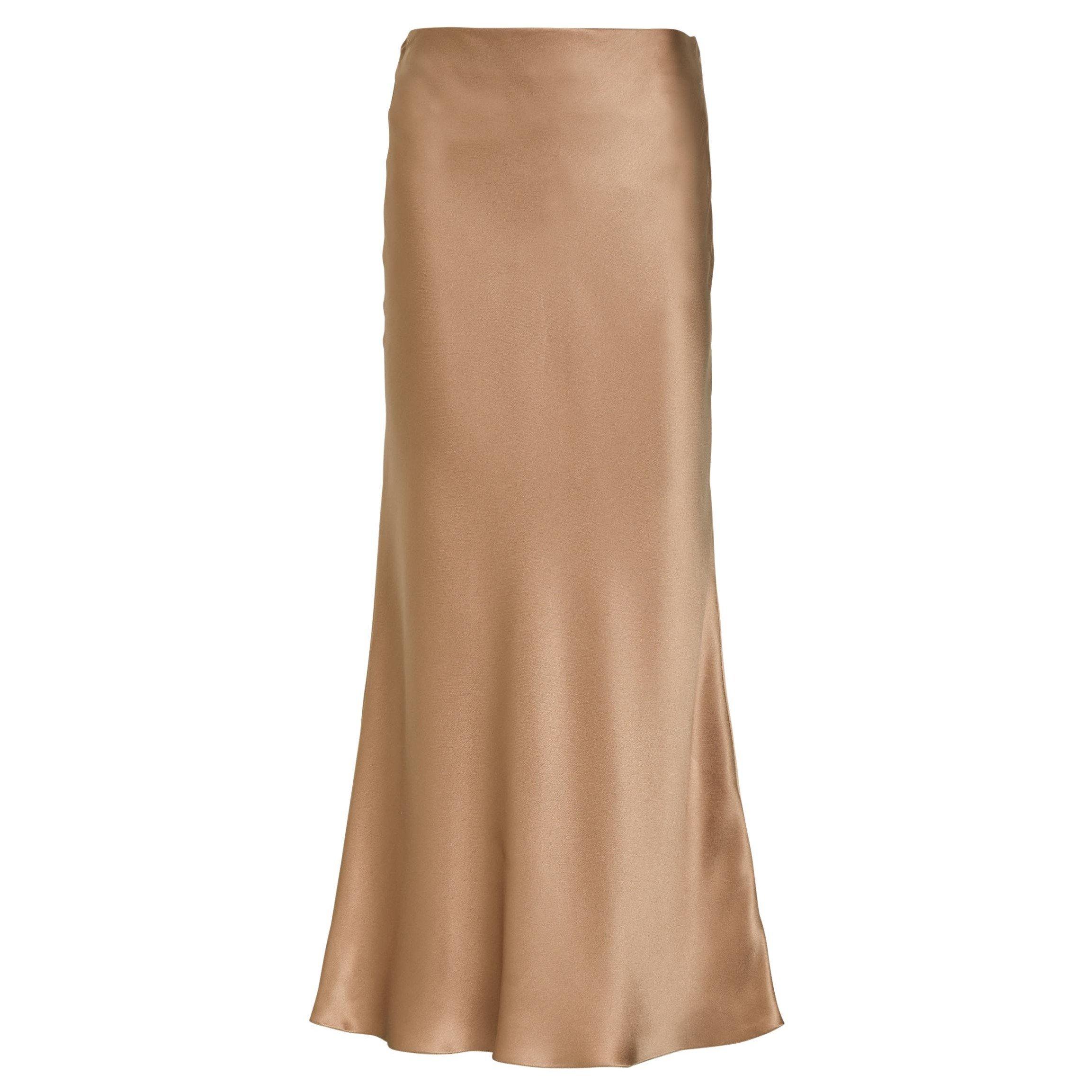 CAMEL - Gabriela Hearst - Women's Frei Silk Maxi Skirt - 1