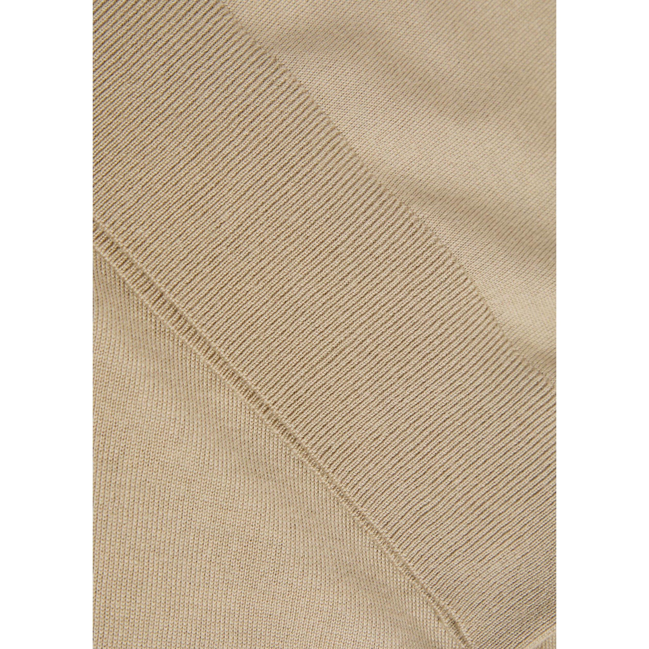 BEIGE - Toteme - Women's Wool Fine Knit Crew-Neck Jumper - 4
