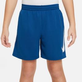 Nike Multi Big Kids(Boys) Dri FIT Graphic Training Shorts