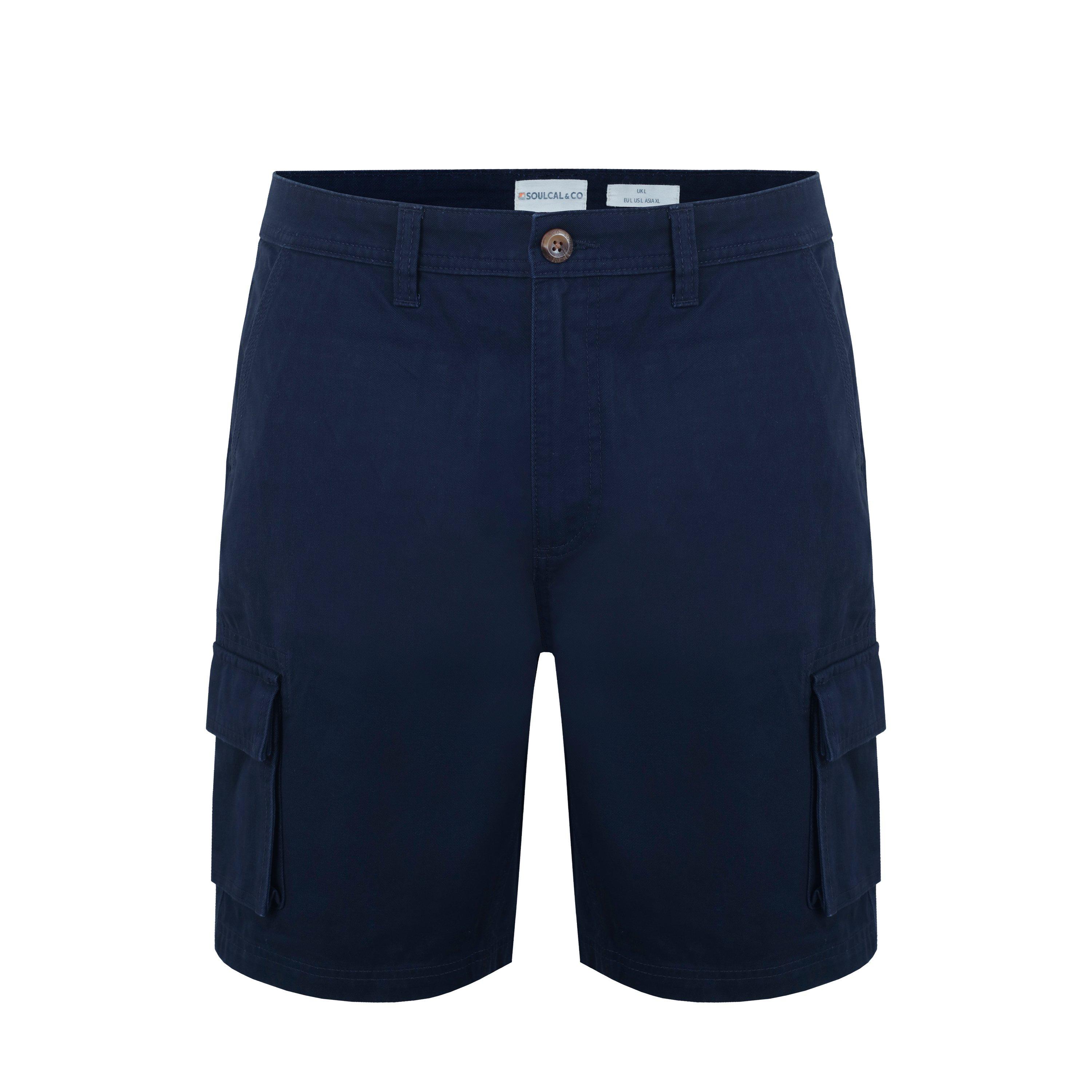 Navy - SoulCal - Utility Shorts - 1