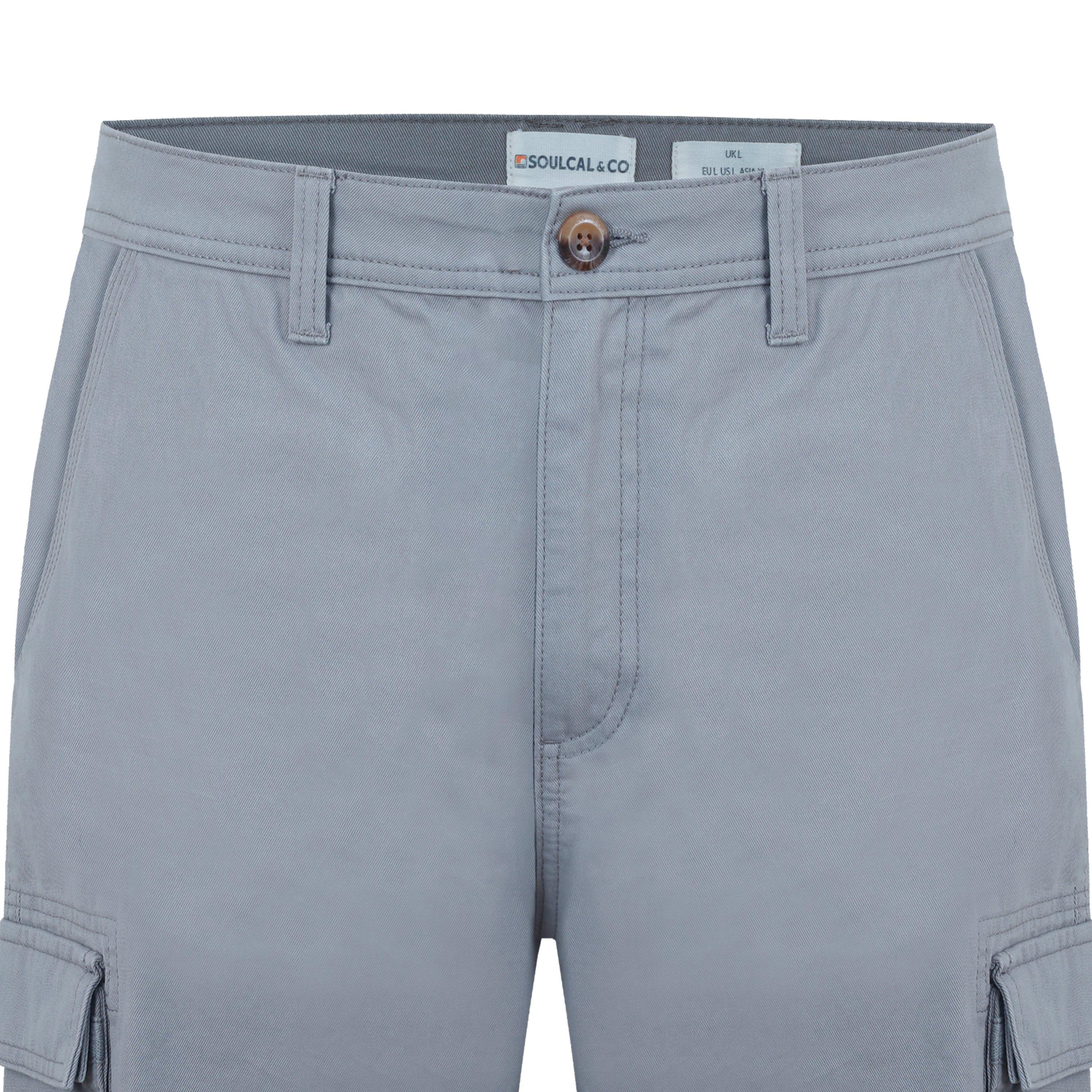 Hellgrau - SoulCal - Utility Shorts - 4