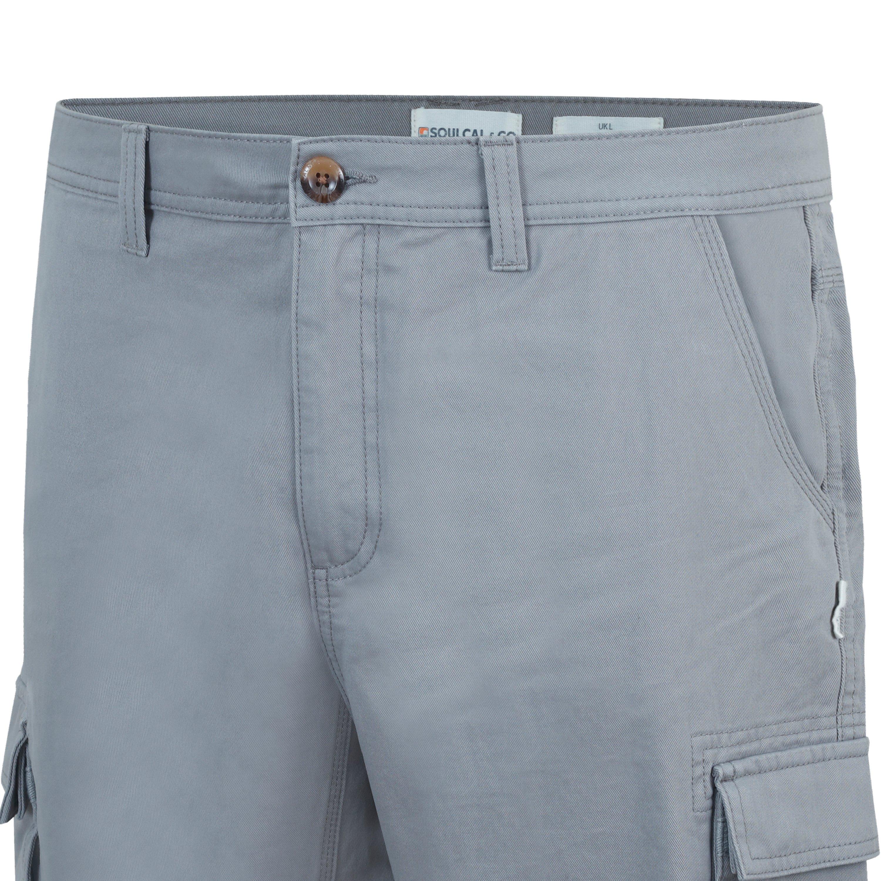 Hellgrau - SoulCal - Utility Shorts - 5