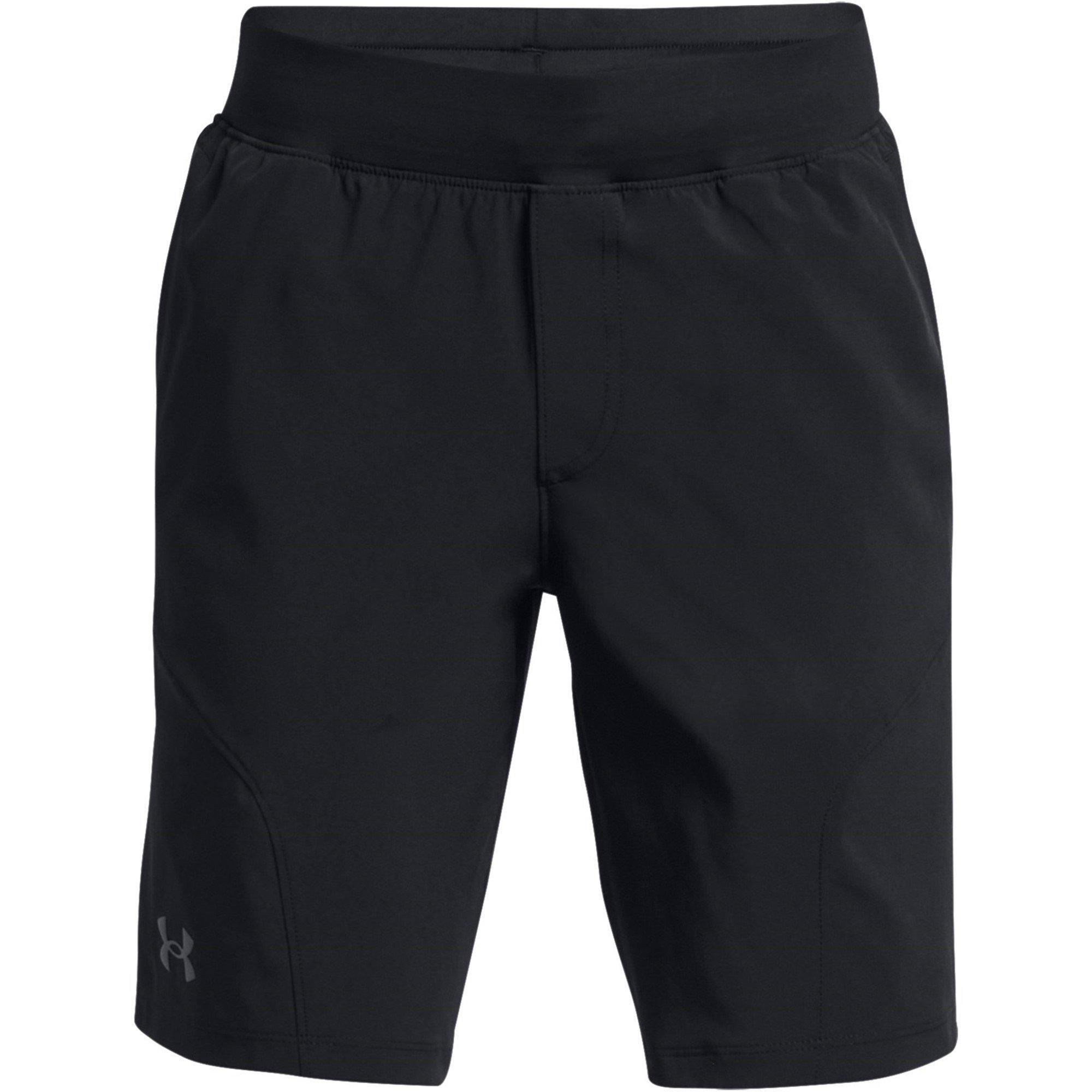Under Armour Boys Unstoppable Shorts - Black/Pitch Gra - 7-8 (S)
