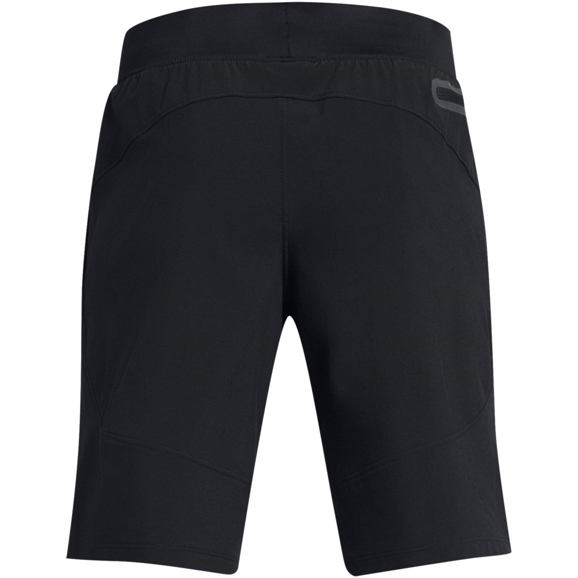 Black/Pitch Gra - Under Armour - Unstoppable Shorts Boys - 2
