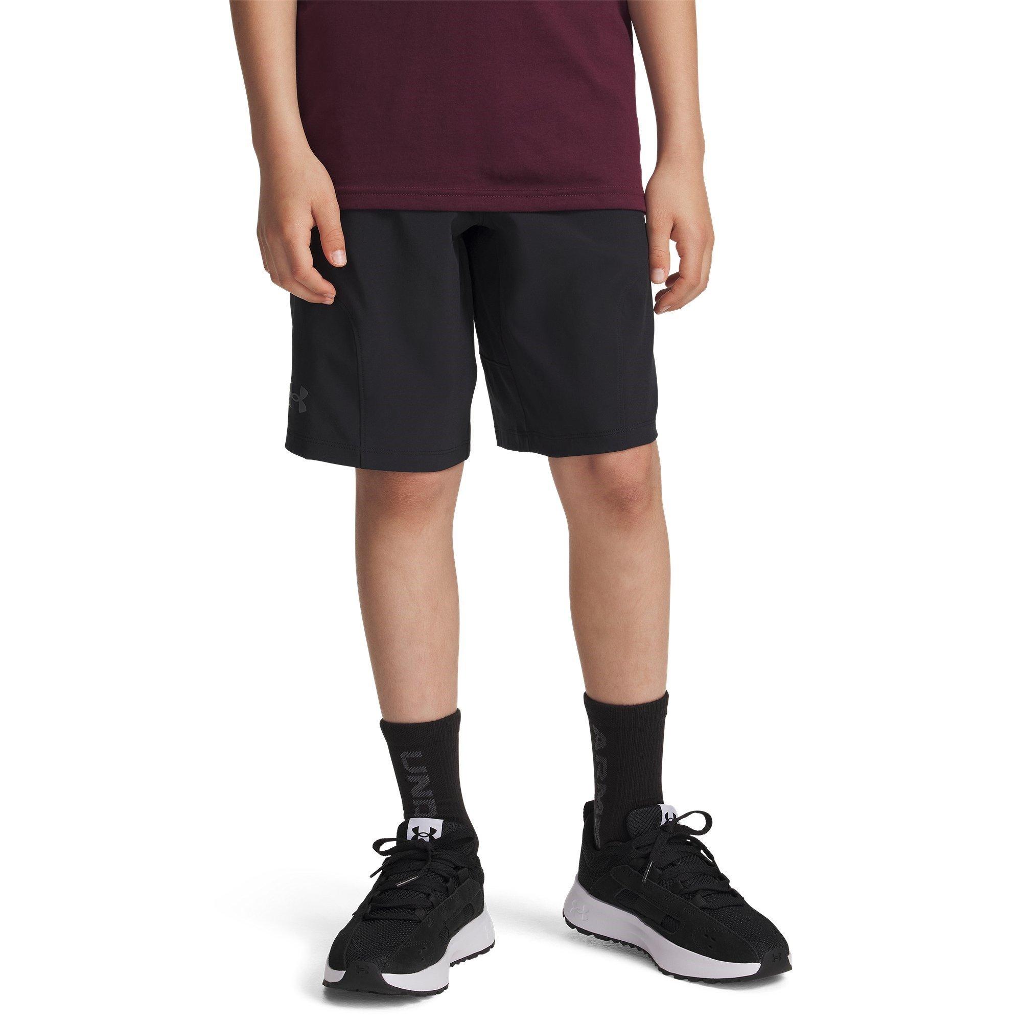 Black/Pitch Gra - Under Armour - Unstoppable Shorts Boys - 3