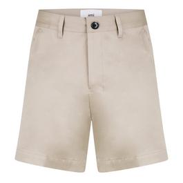 Ami Paris Ami De Coeur Chino Shorts