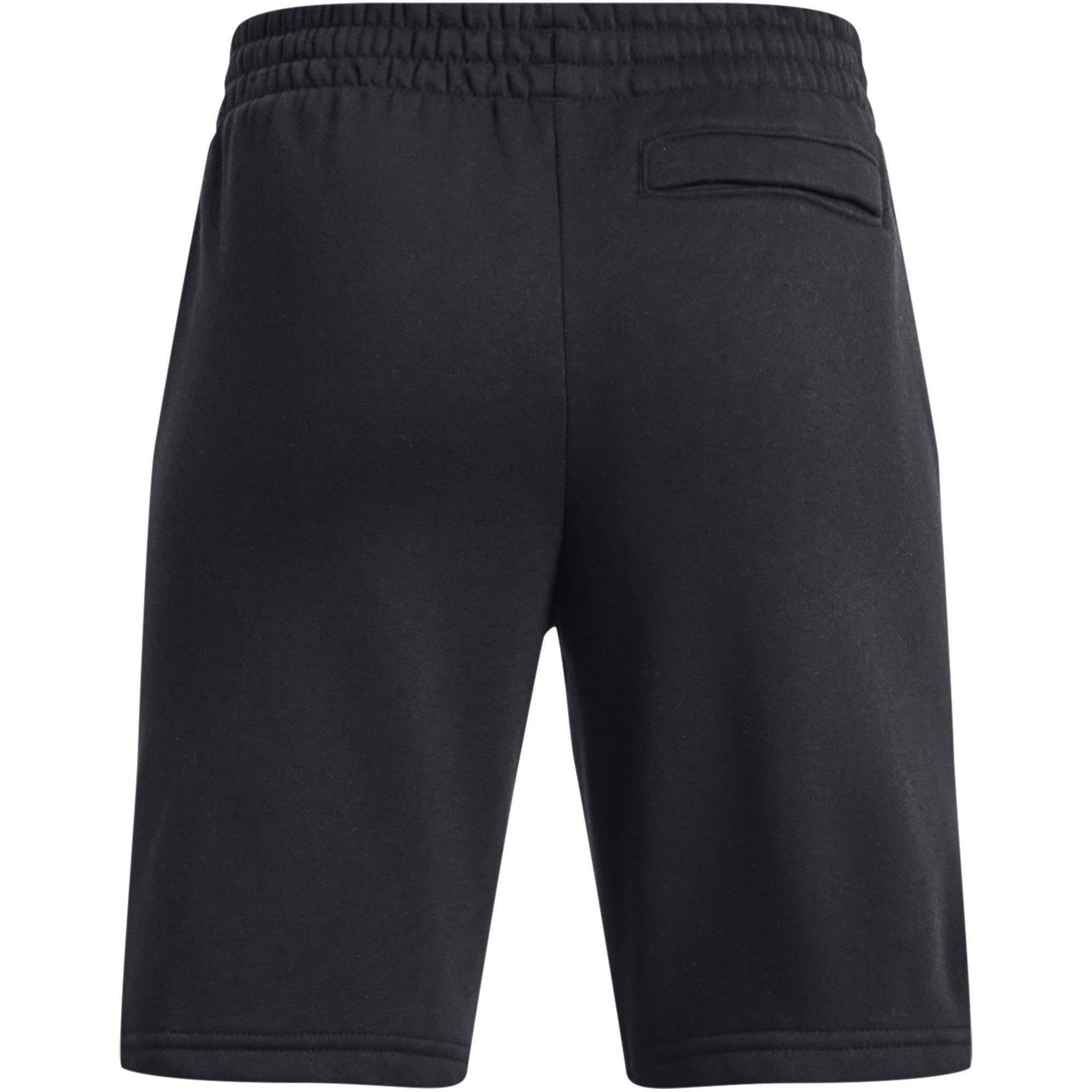 Noir/Blanc - Under Armour - Rival Fleece Jogger Shorts - 2