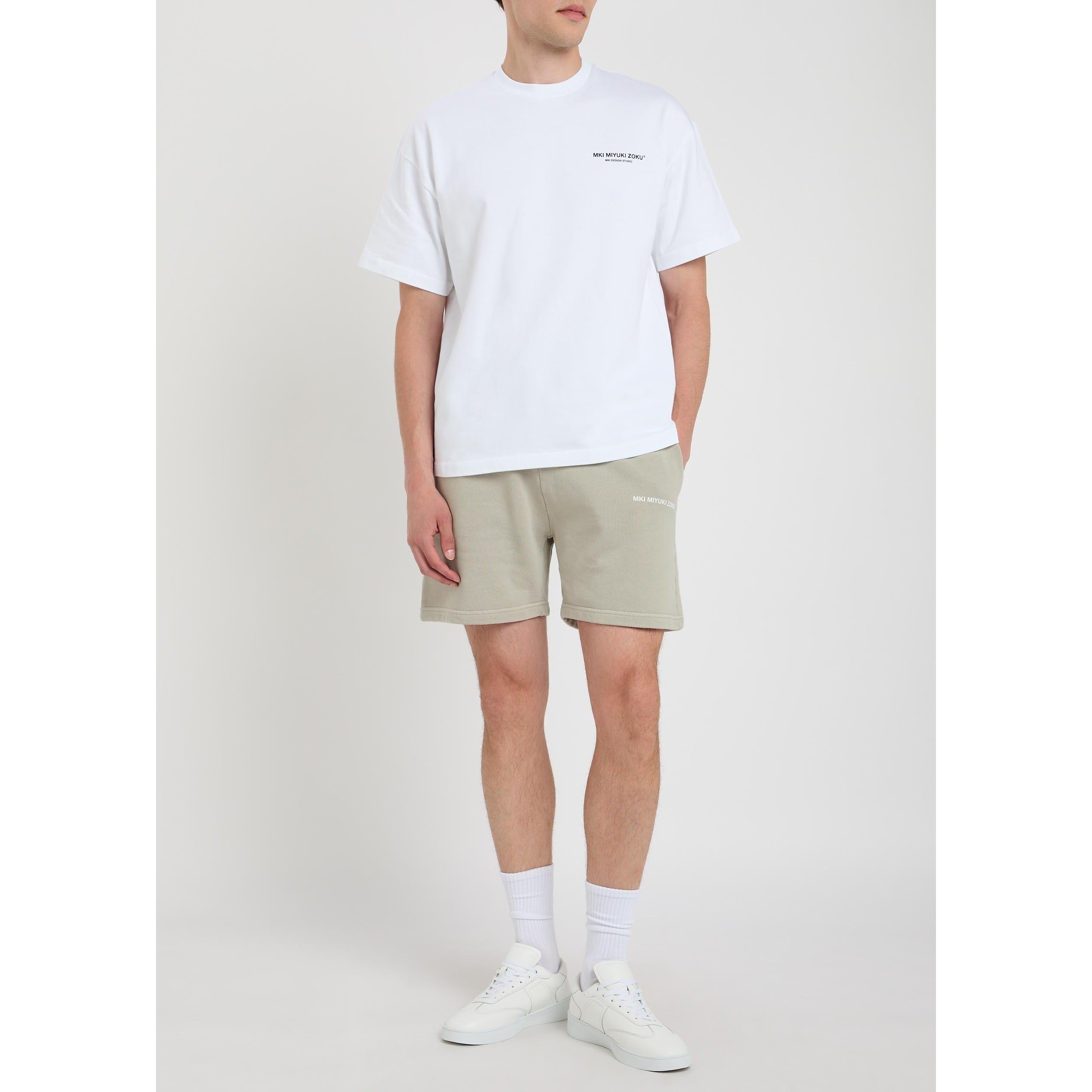 DARK GREY - MKI MIYUKI ZOKU - Men's Uniform Cotton Jogger Shorts - 5