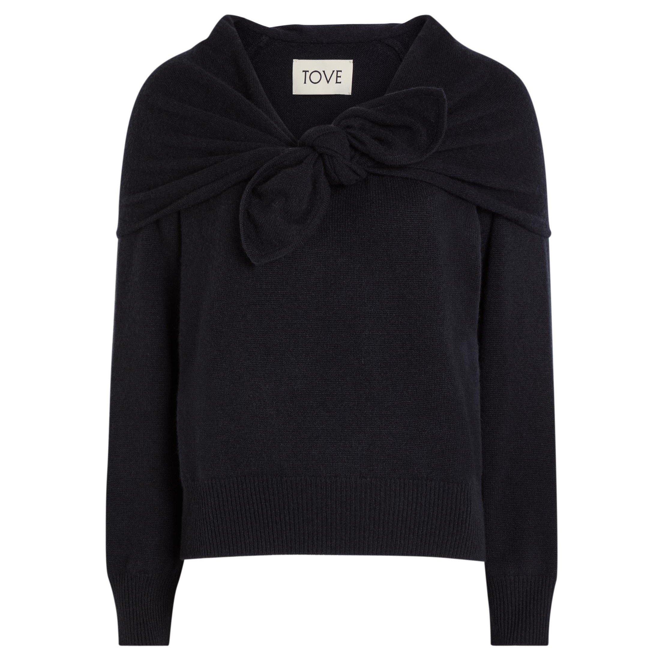 BLACK - Tove - MALIA CASHMERE JUMPER