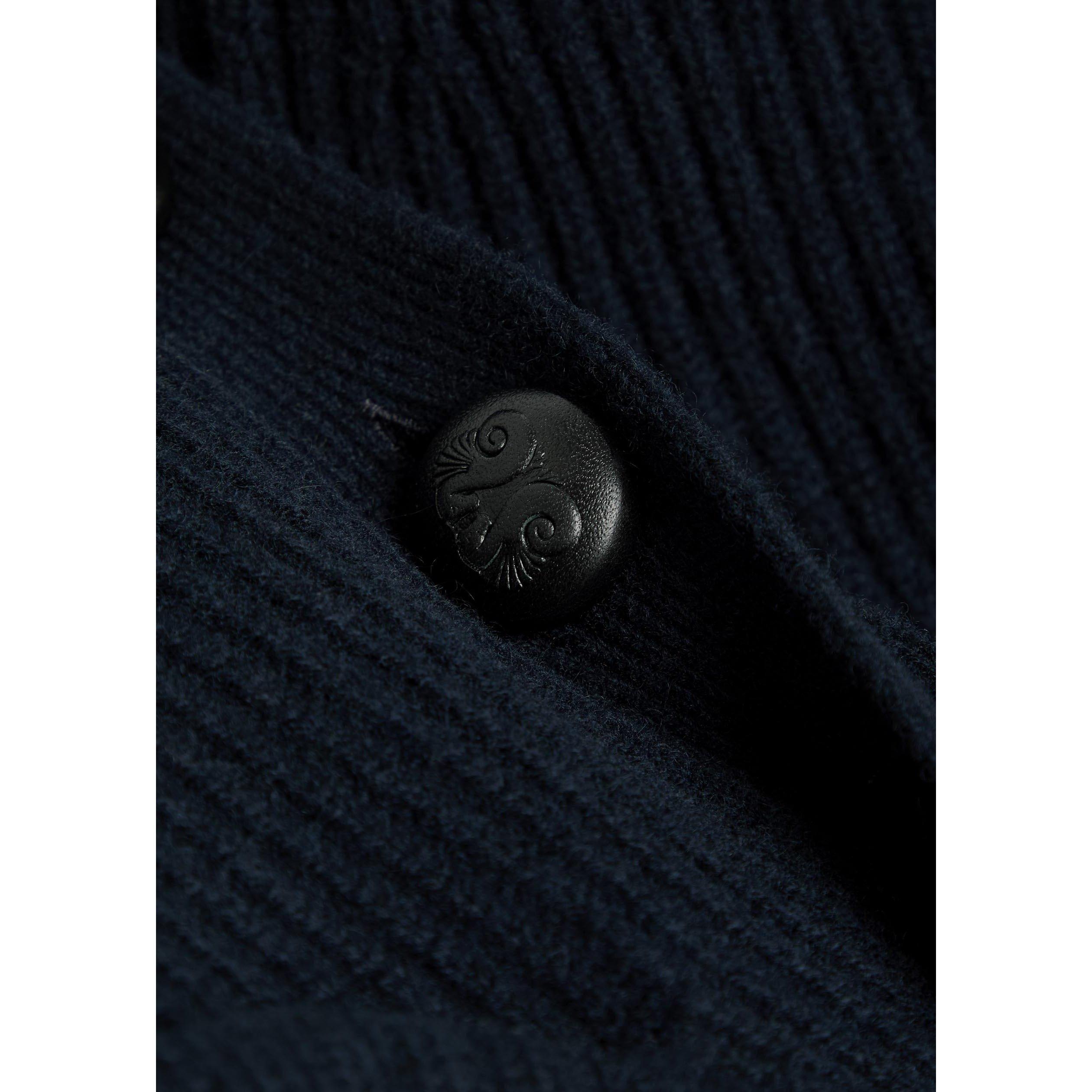 NAVY - Blaze Milano - HIGHLAND UDA V NECK CARDIGAN - 4