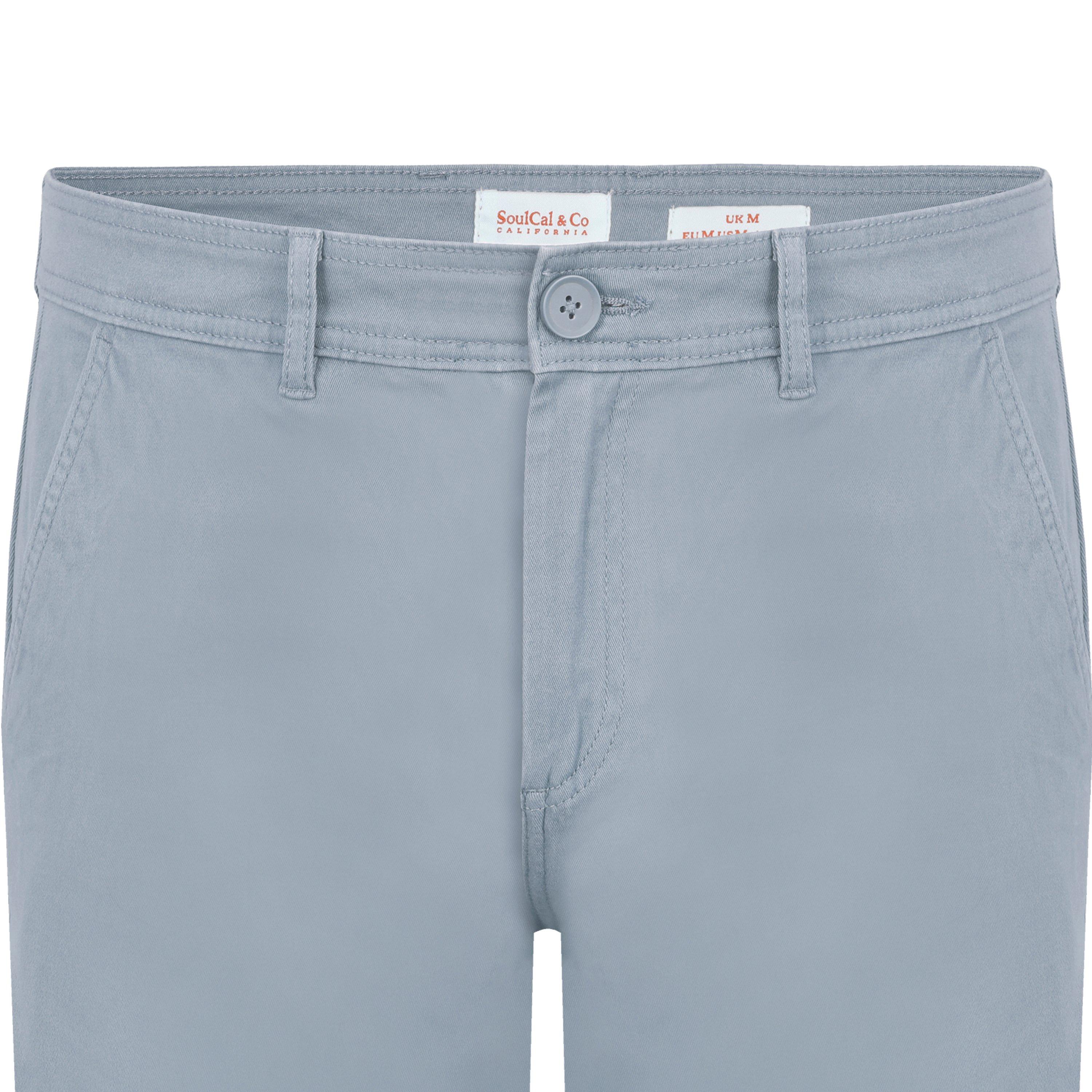 Lt Grey - SoulCal - Chino Short Mens - 4