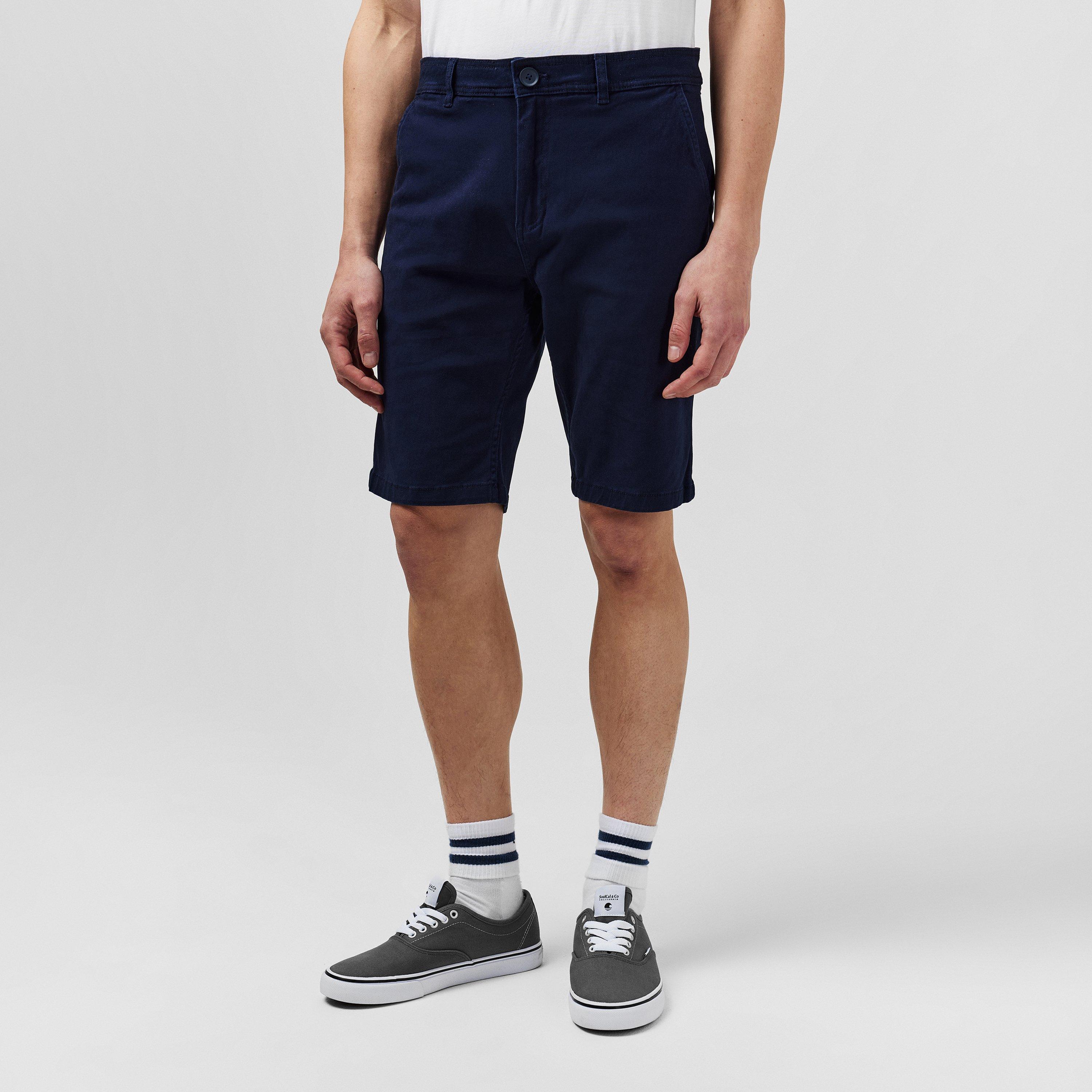 Navy - SoulCal - Chino Short Mens - 3