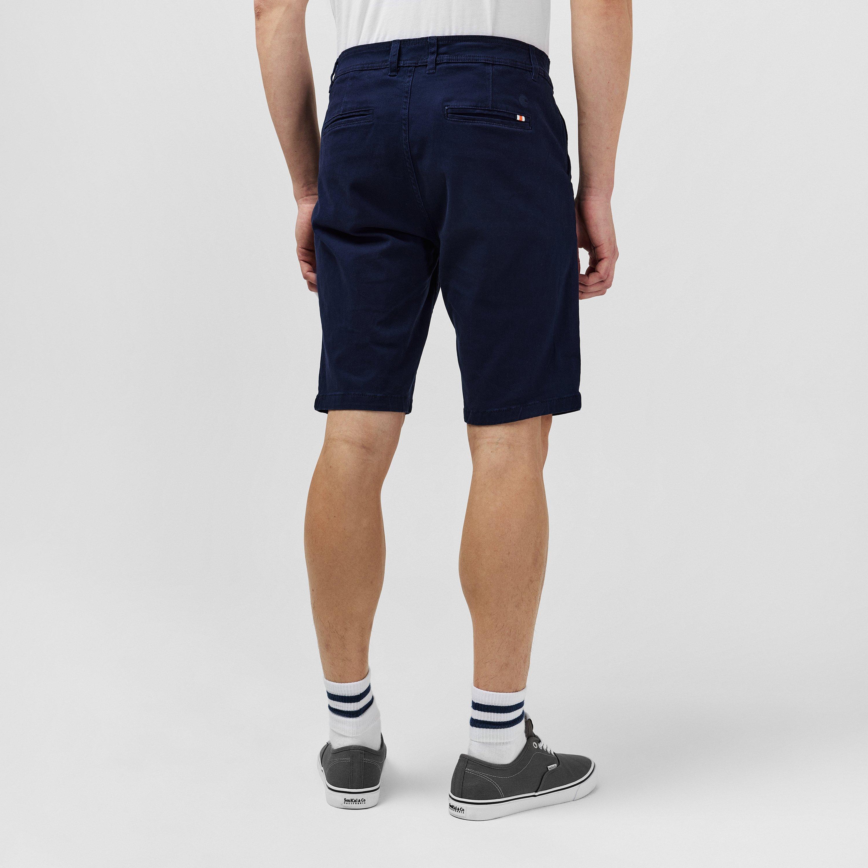 Navy - SoulCal - Chino Short Mens - 4