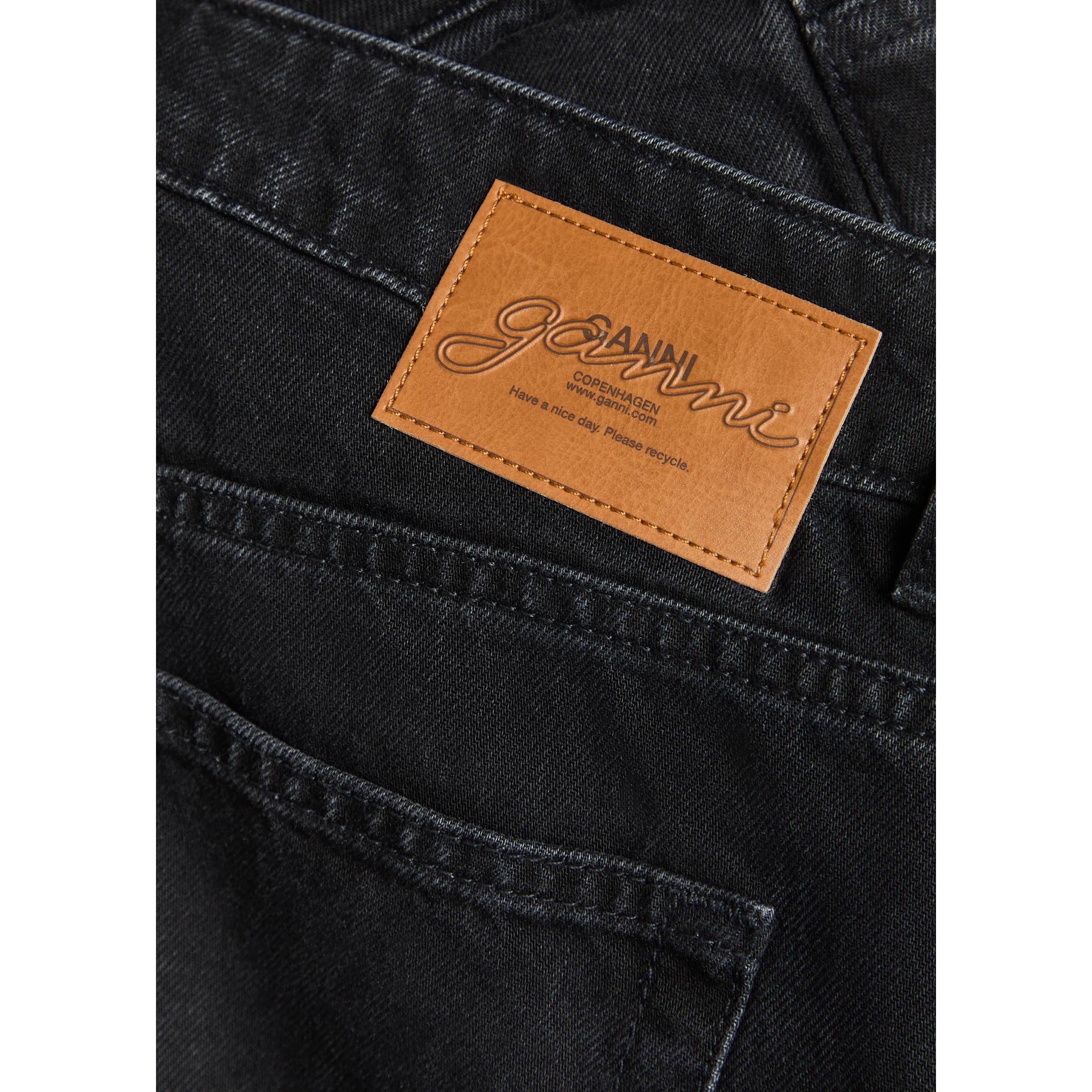 BLACK - Ganni - J Broderie Anglaise Lari Jeans - 4
