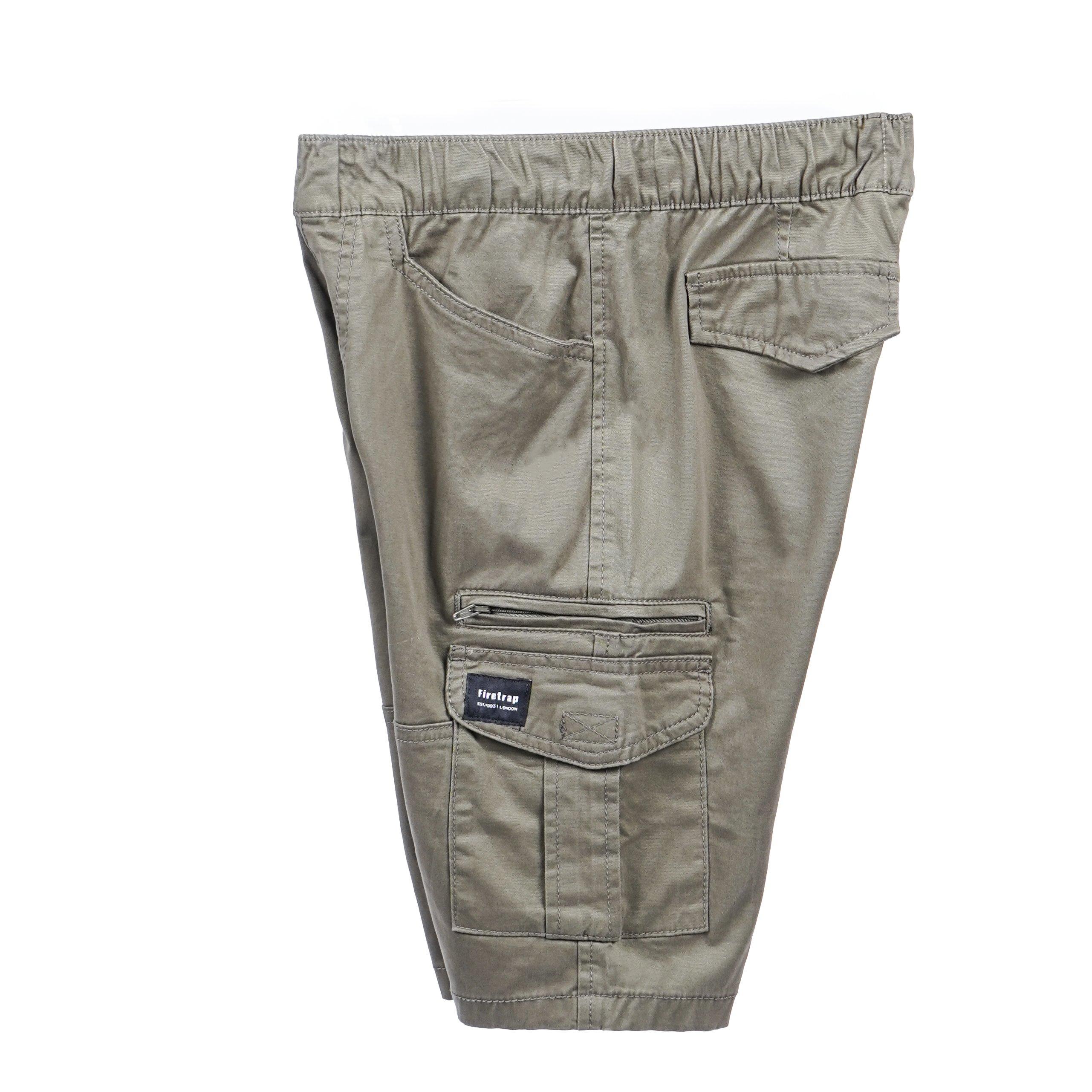 Khaki - Firetrap - Cargo Shorts Juniors - 3