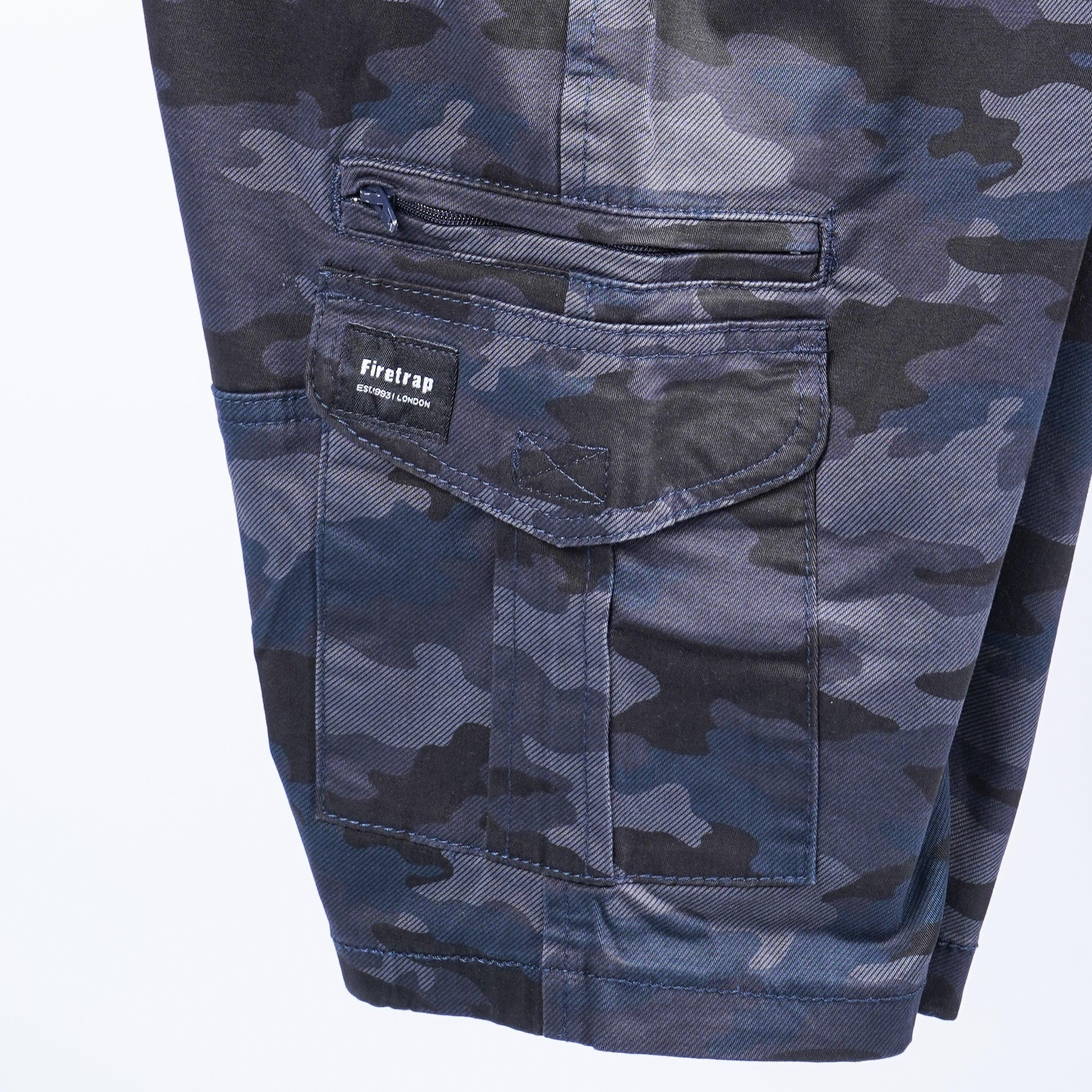 Navy Camo - Firetrap - Cargo Shorts Juniors - 4