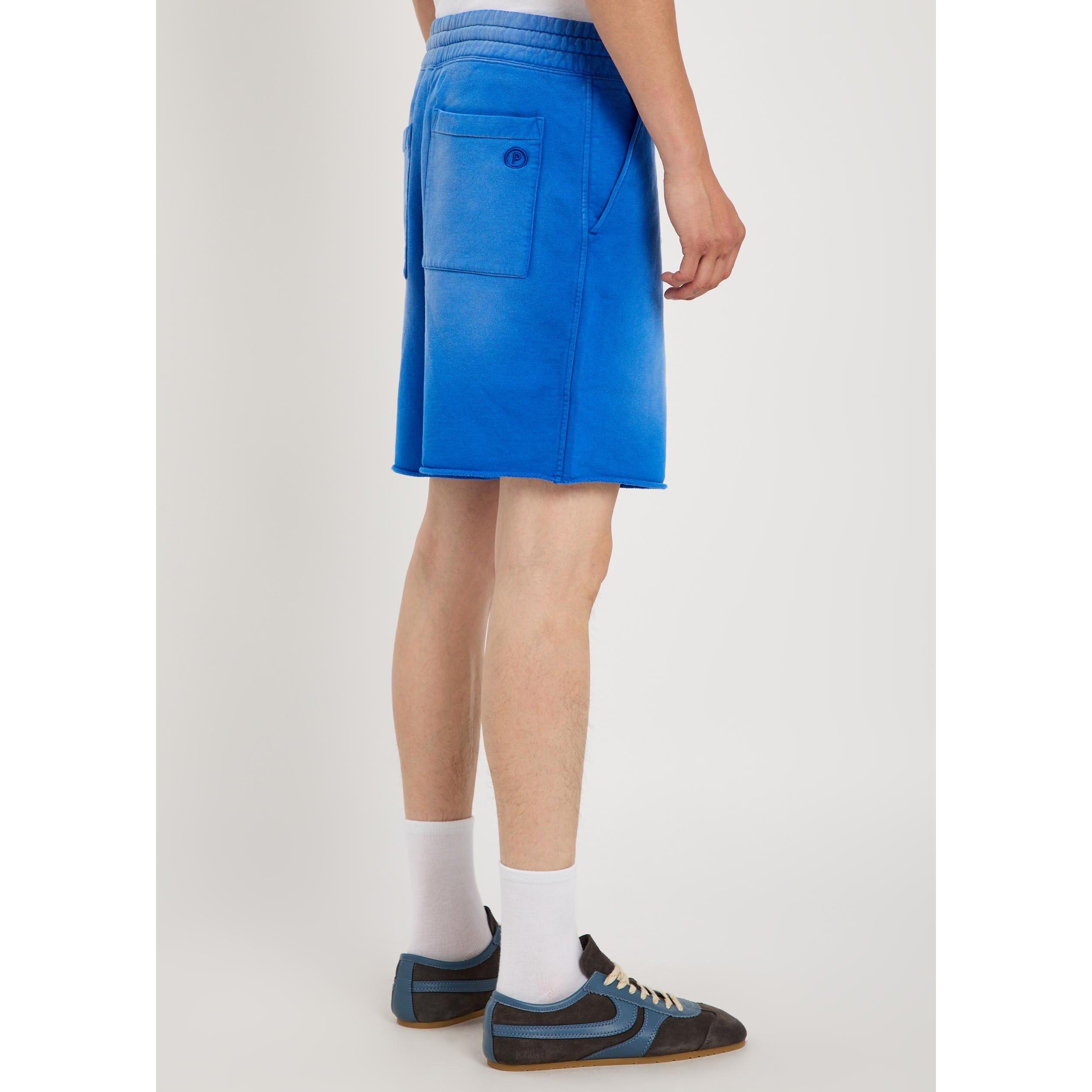 ROYAL BLUE - PICANTE - Men's Cotton Jogger Shorts - 3