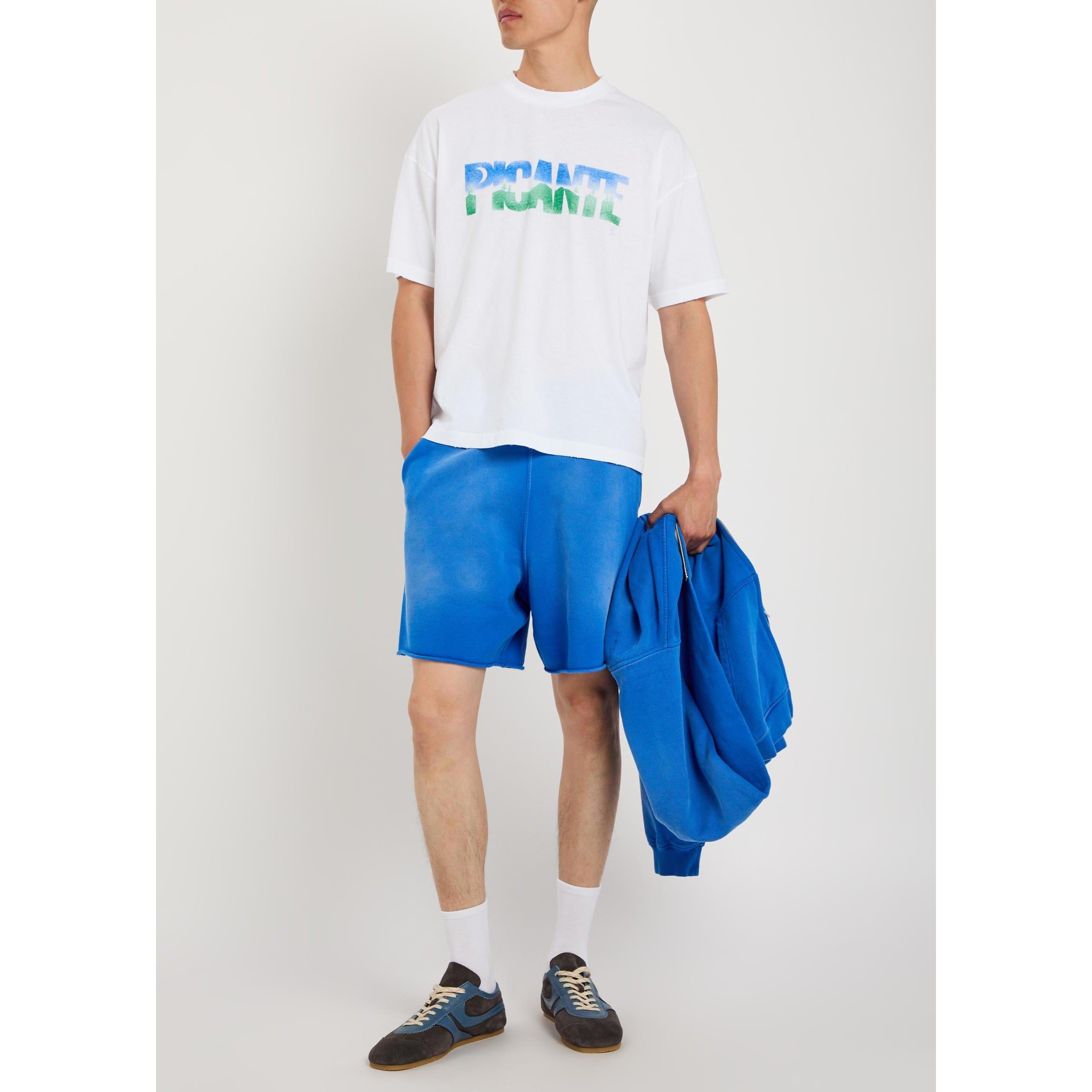 ROYAL BLUE - PICANTE - Men's Cotton Jogger Shorts - 5