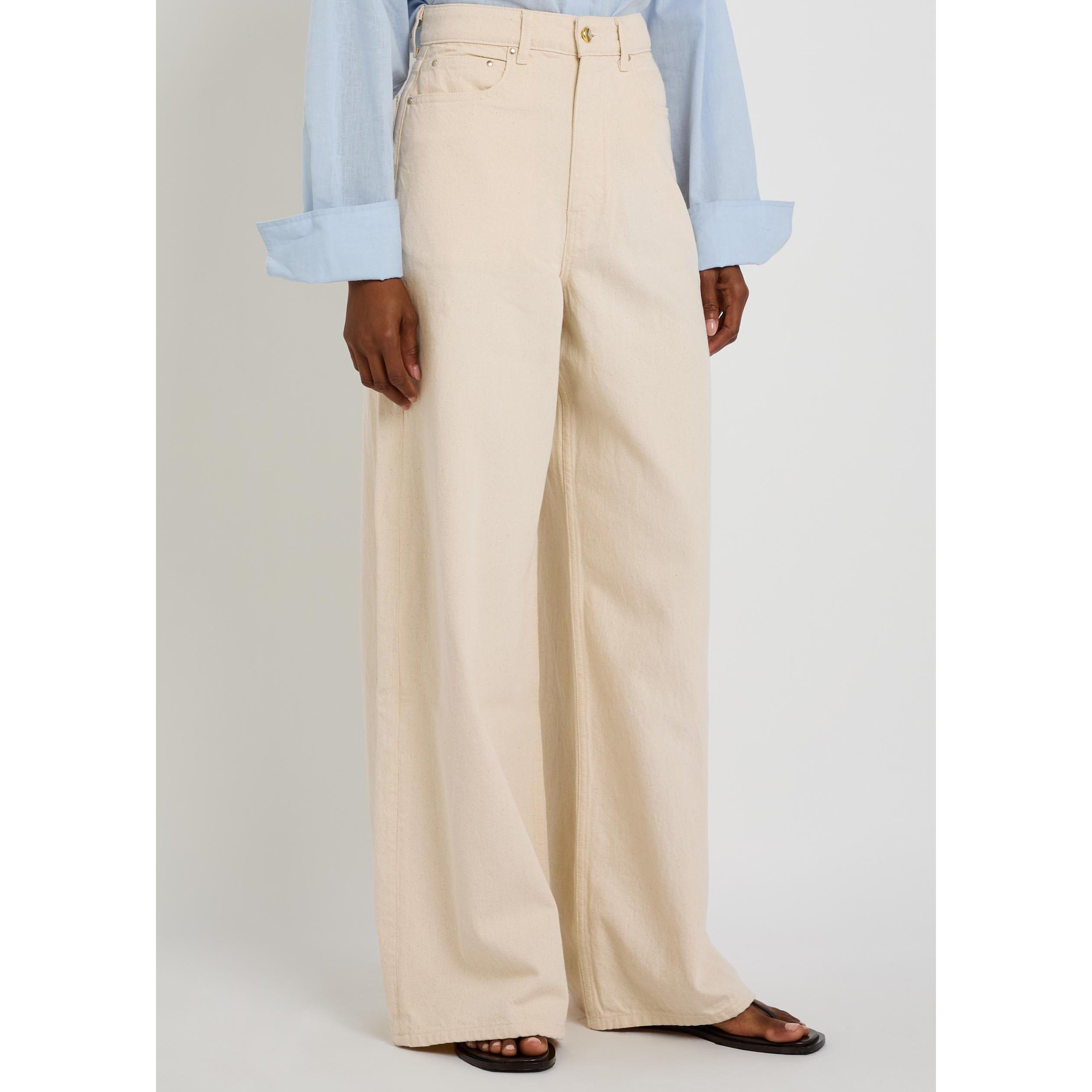 BEIGE - Ossou - SLICK PANTS - 2