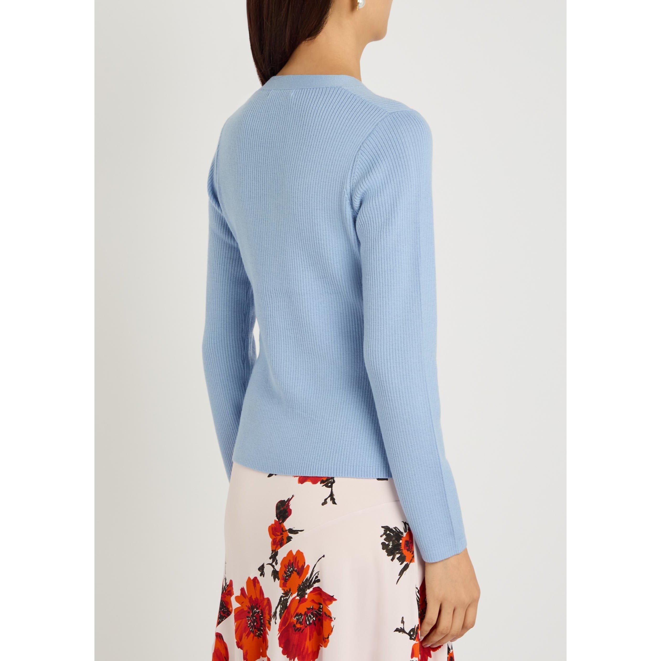 LIGHT BLUE - Emilia Wickstead - ASH MERINO WOOL - 3