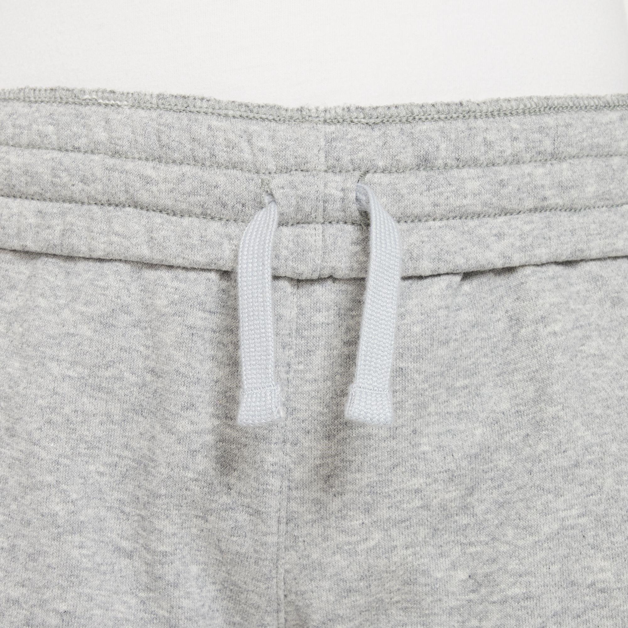 Gråmelange - Nike - Sportswear Club Fleece Big Kids' French Terry Shorts - 5