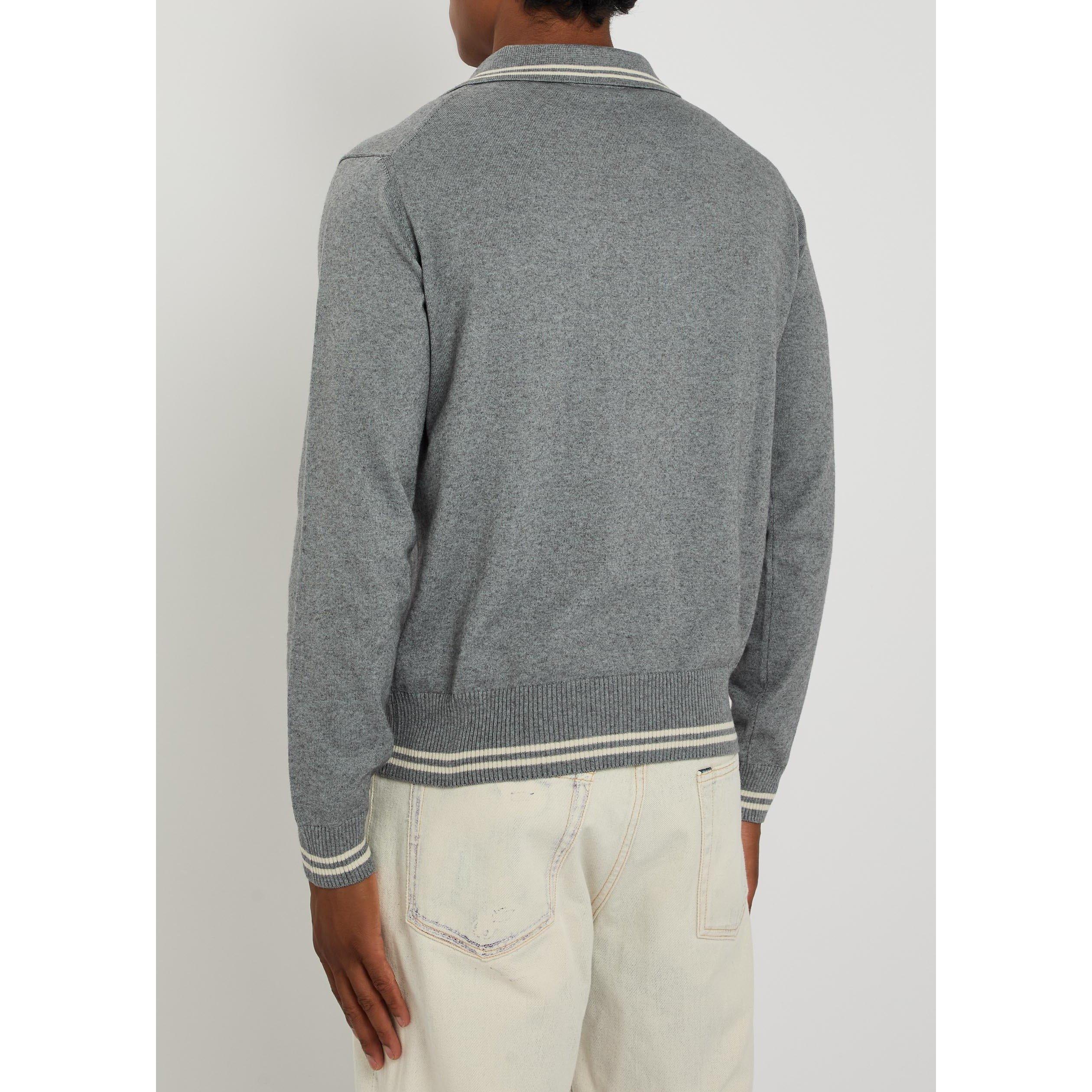 DARK GREY - Vivienne Westwood - VW LS POLO JUMPER - 3