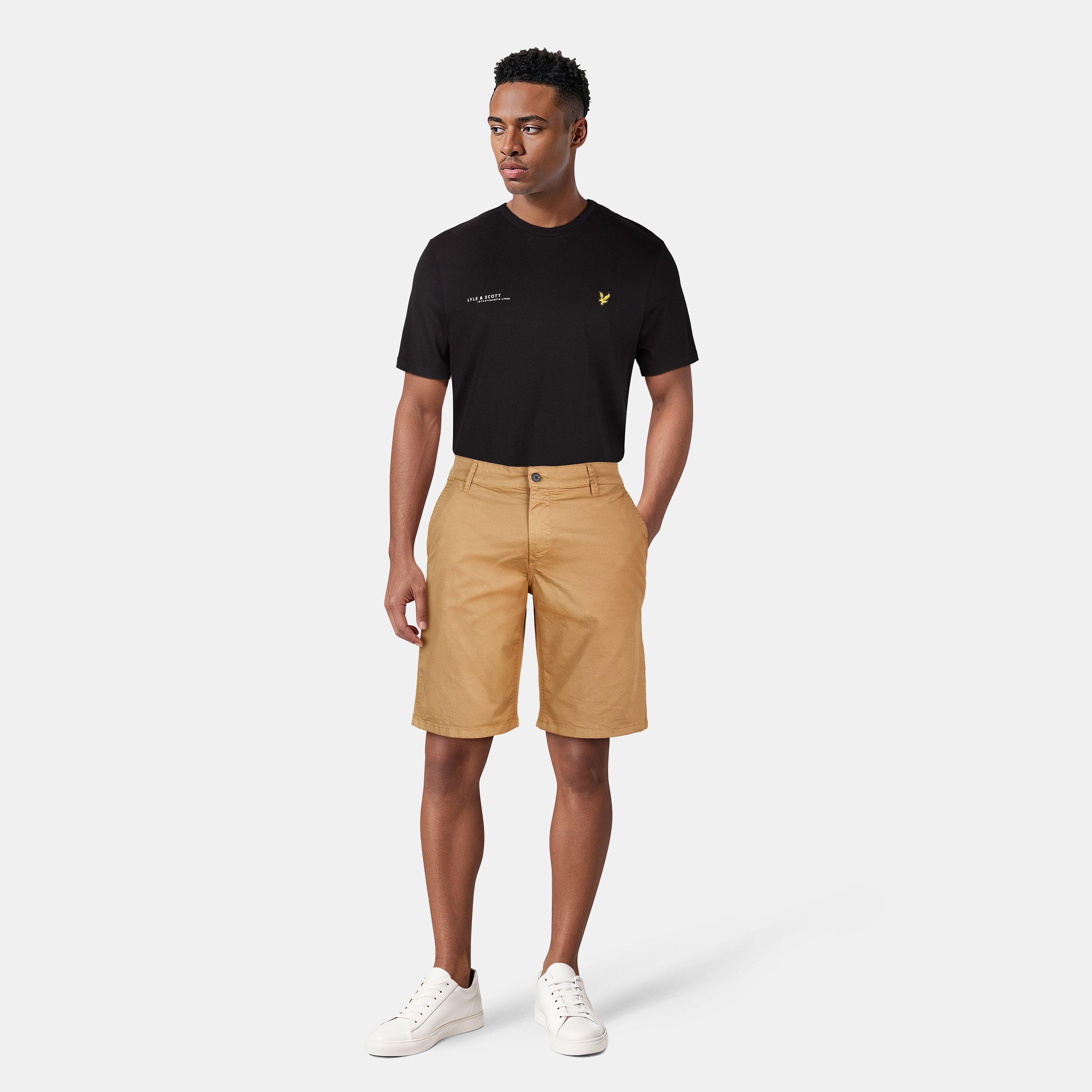 Beige W2103 - Lyle and Scott - Anfield Shorts - 6
