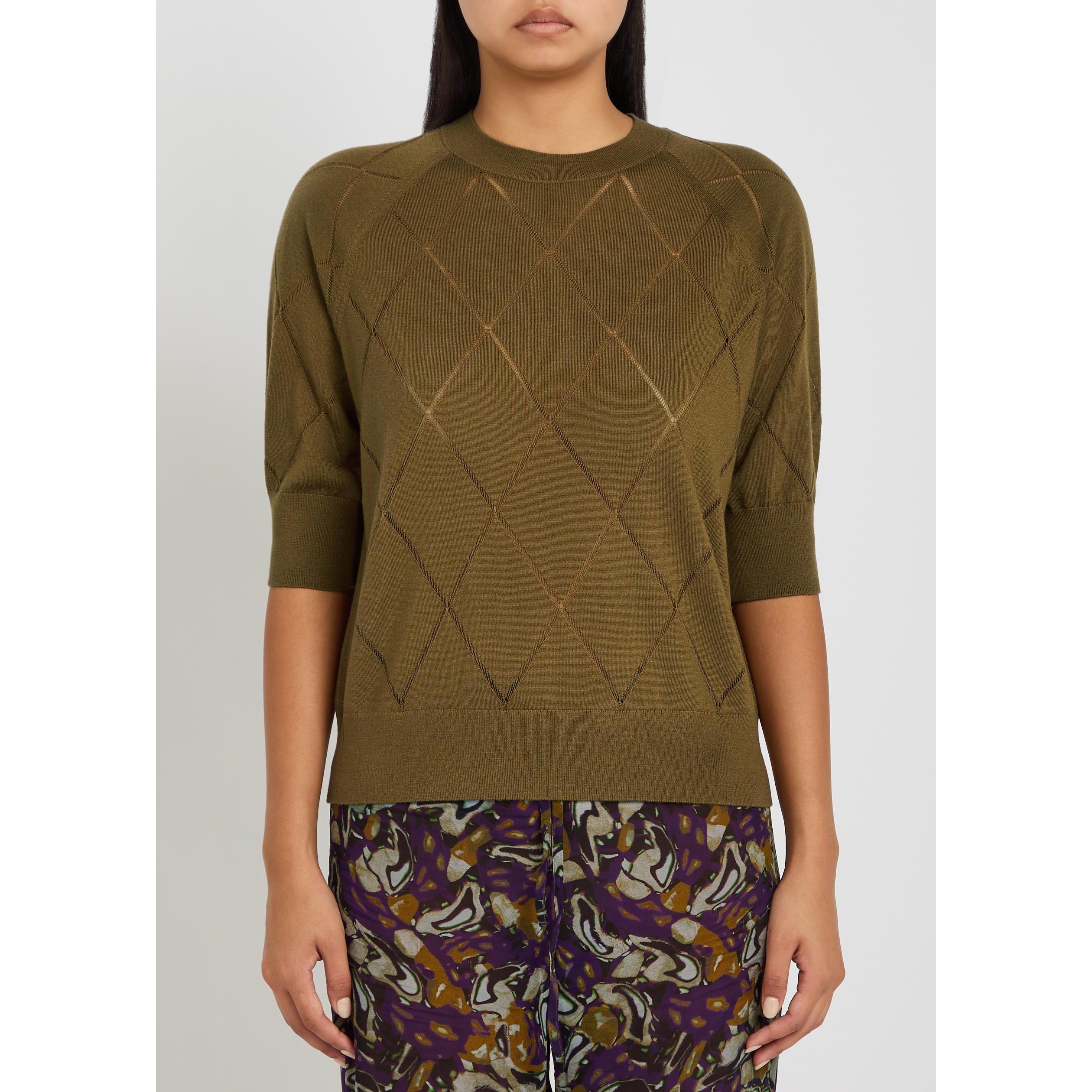 KHAKI - Dries Van Noten - 02310-TUAN BIS 4700 W.K.SWEATE - 2
