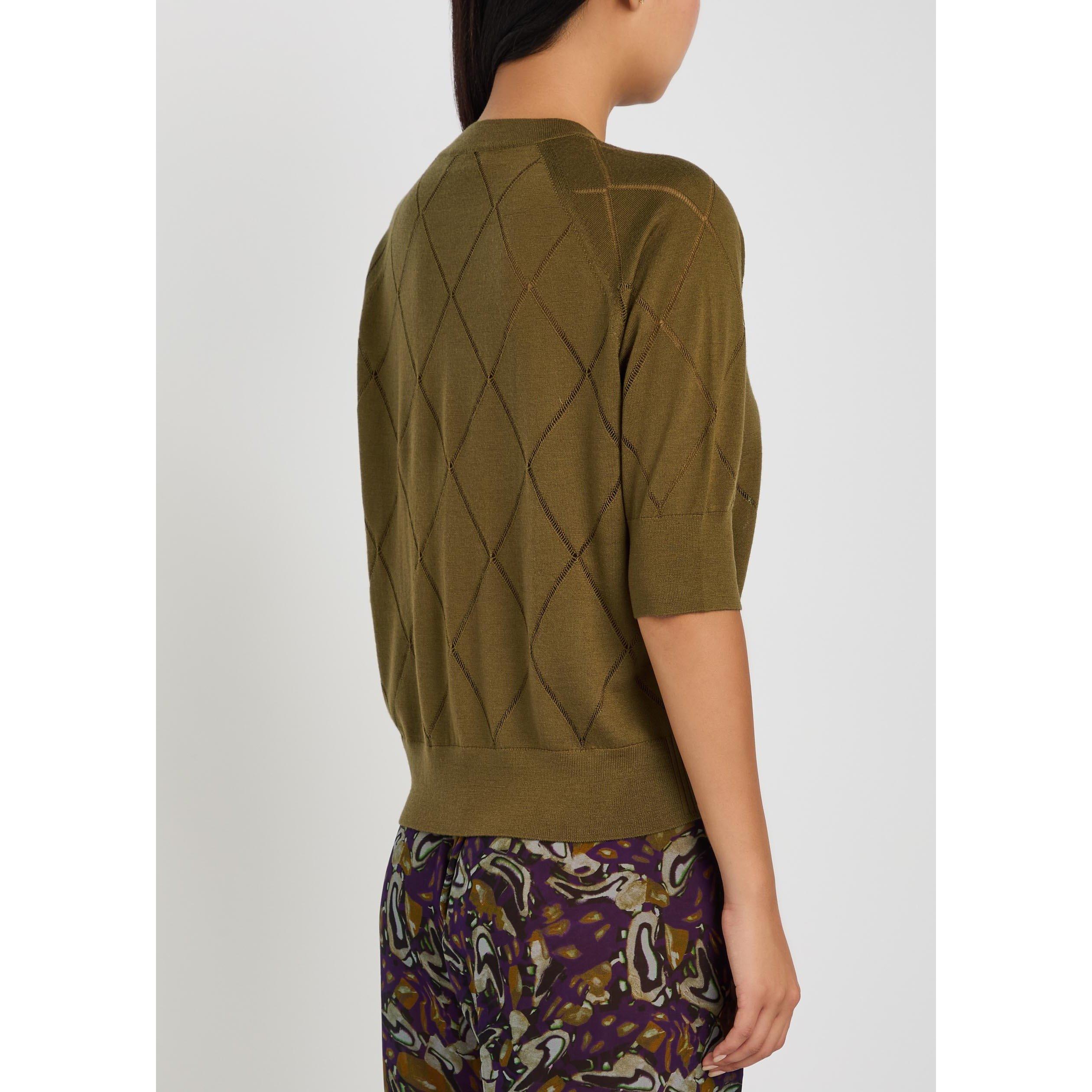 KHAKI - Dries Van Noten - 02310-TUAN BIS 4700 W.K.SWEATE - 3
