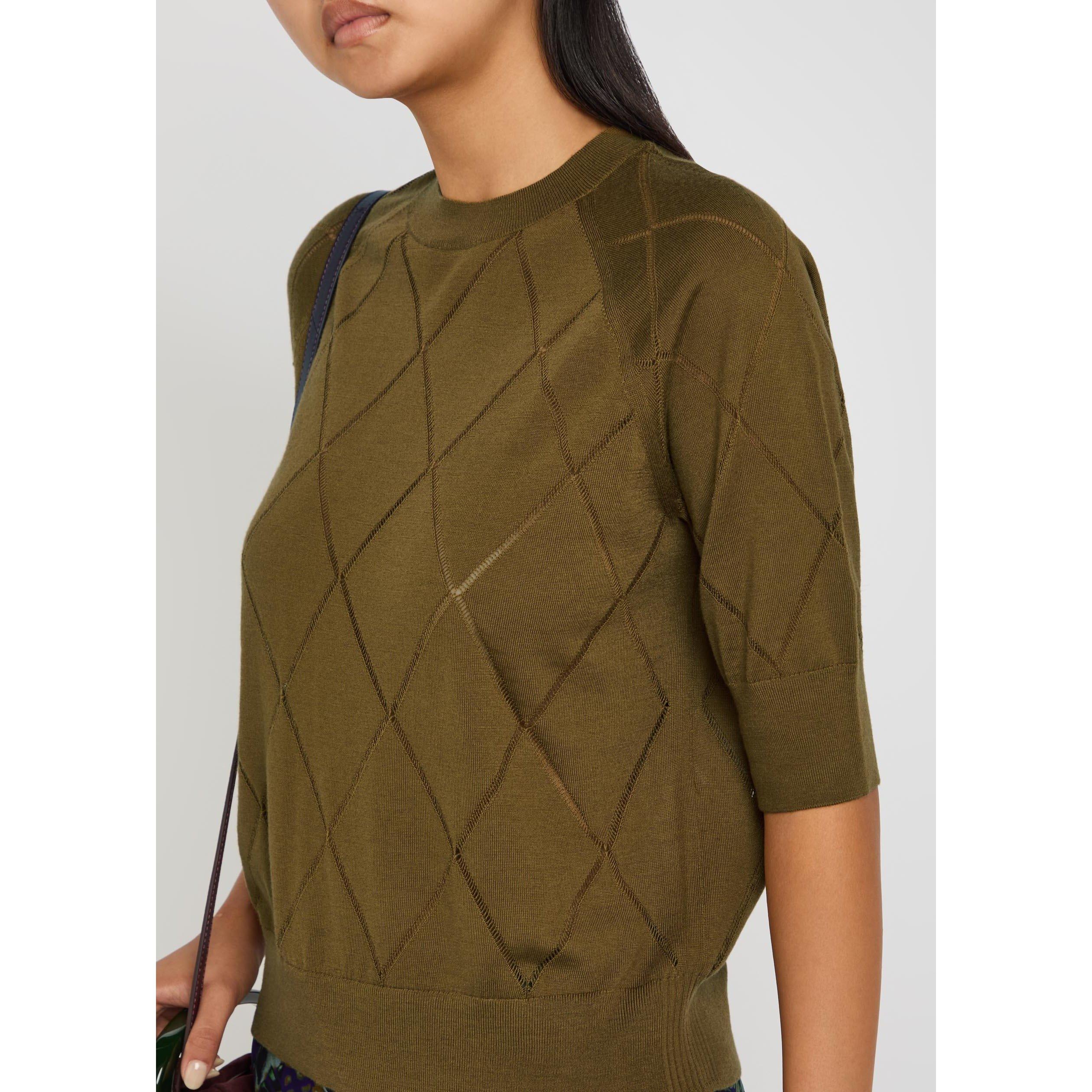 KHAKI - Dries Van Noten - 02310-TUAN BIS 4700 W.K.SWEATE - 4