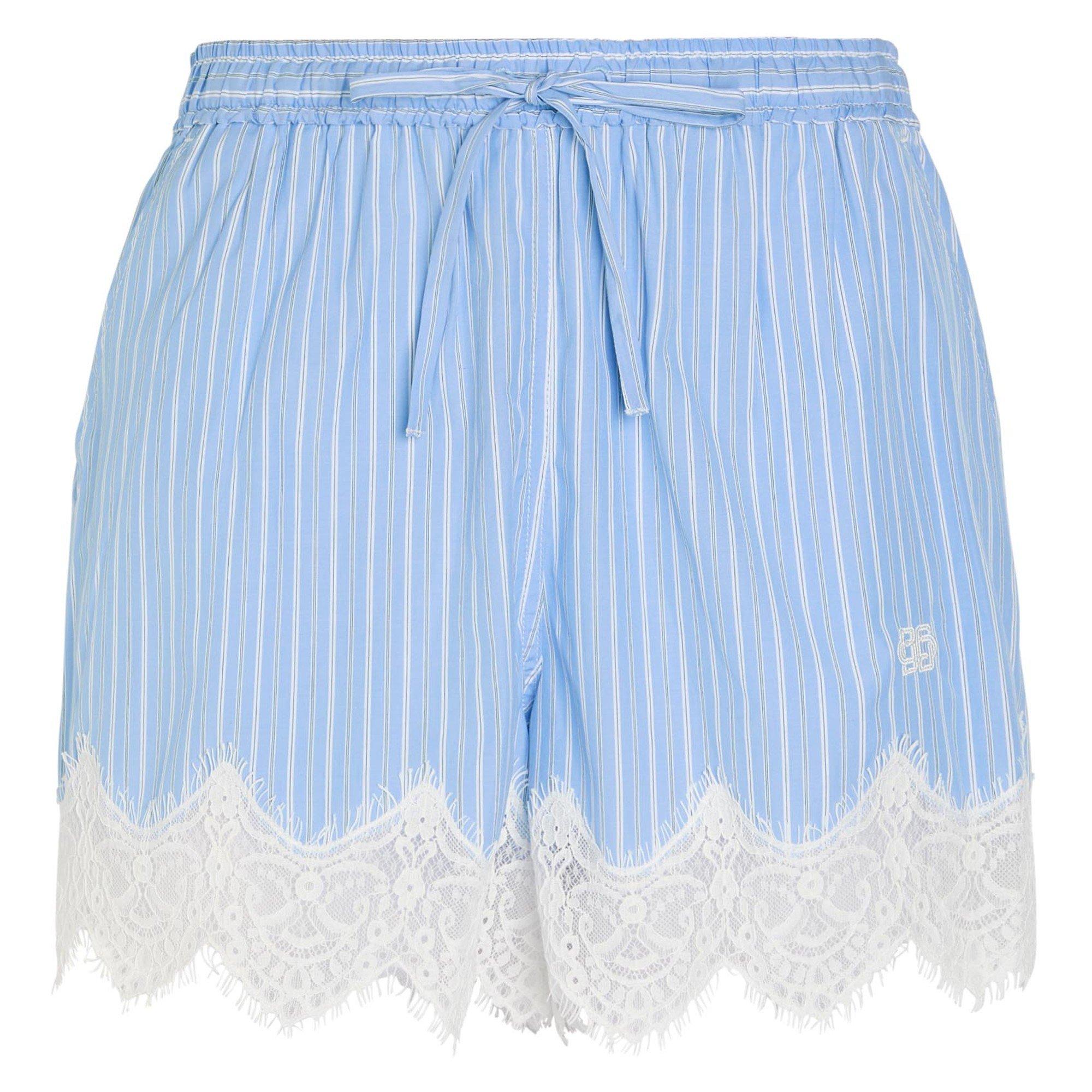 BLUE - Jonathan Simkhai - SH EMMIE COTTON LACE SHORTS - 1